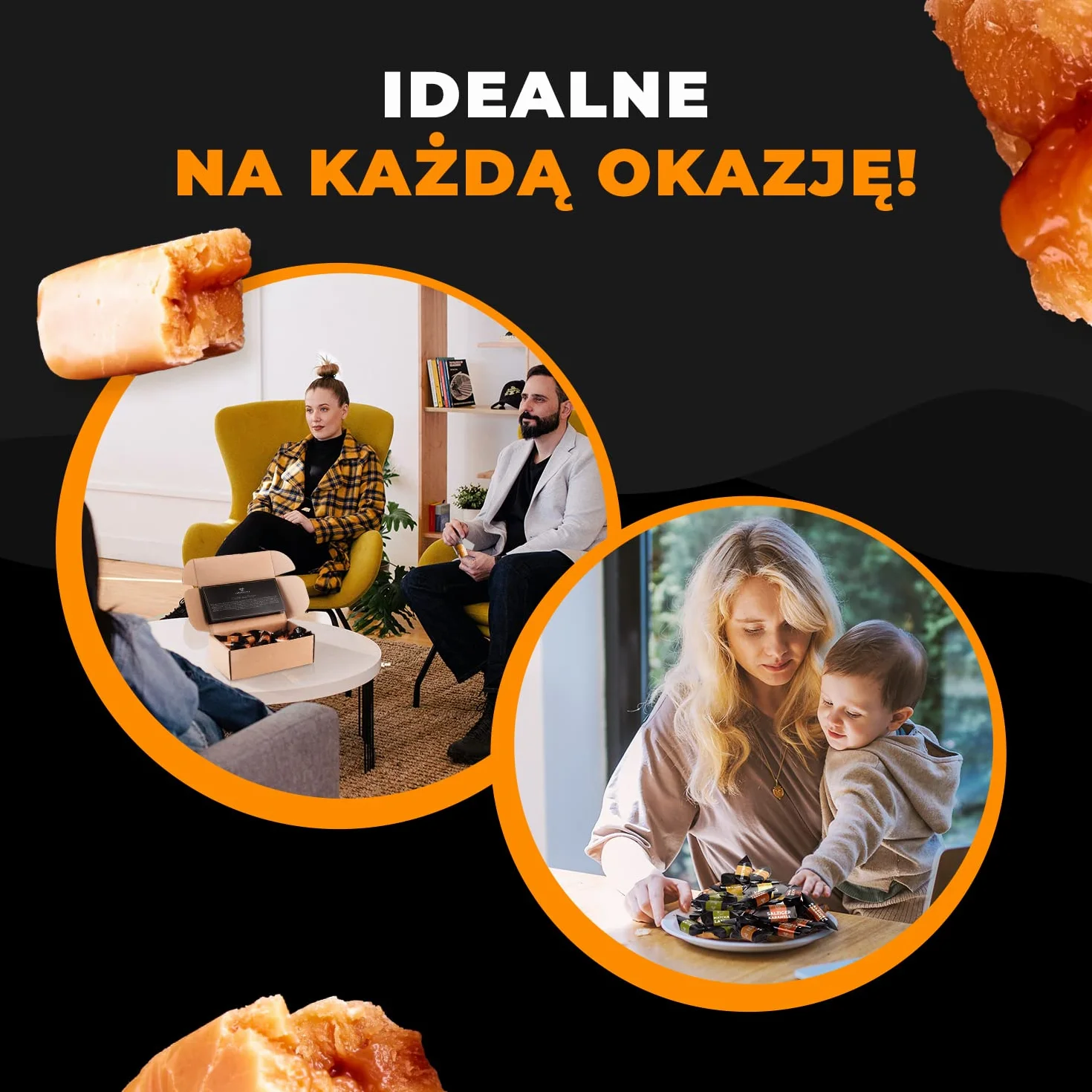 Krówkomania Cukierki Krówki Smak Mix Duże Opakowanie 2,7 kg