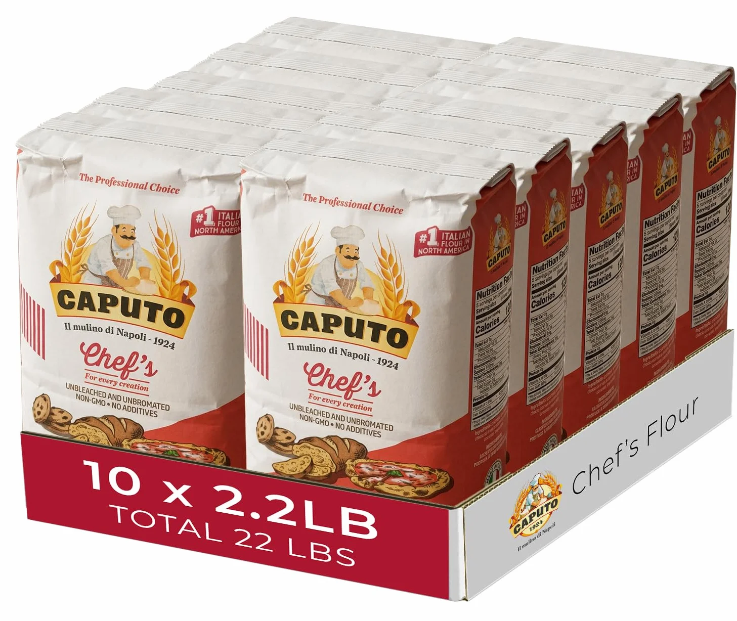 Antimo Caputo Tipo 00 Mąka do Pizzy 10 x 1 kg