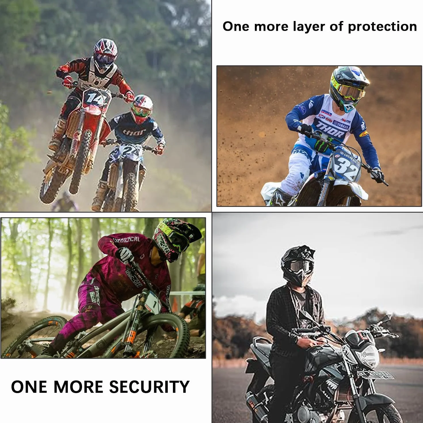 Pyłoszczelne gogle motocyklowe maska MTB motocrossowa przezroczysta