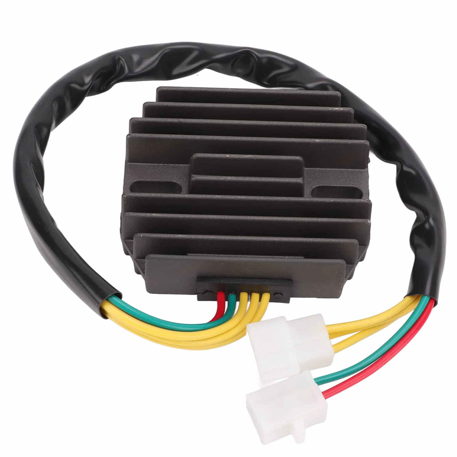 Regulator Napięcia Motocykla, 12V 5-przewodowy Regulator Napięcia Prostownik Zamiennik Akcesoriów Motocyklowych dla VZ800 MARAUDER 1997-2004