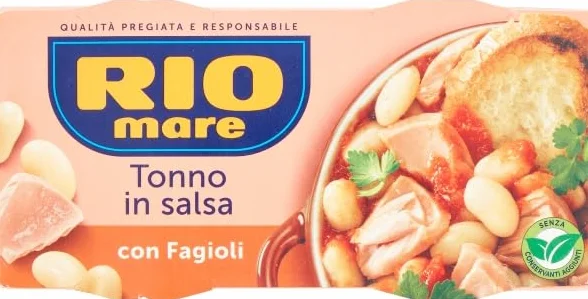Sałatka RIOMARE INSALATISSIME FAGIOLI E TONNO 160GR X2