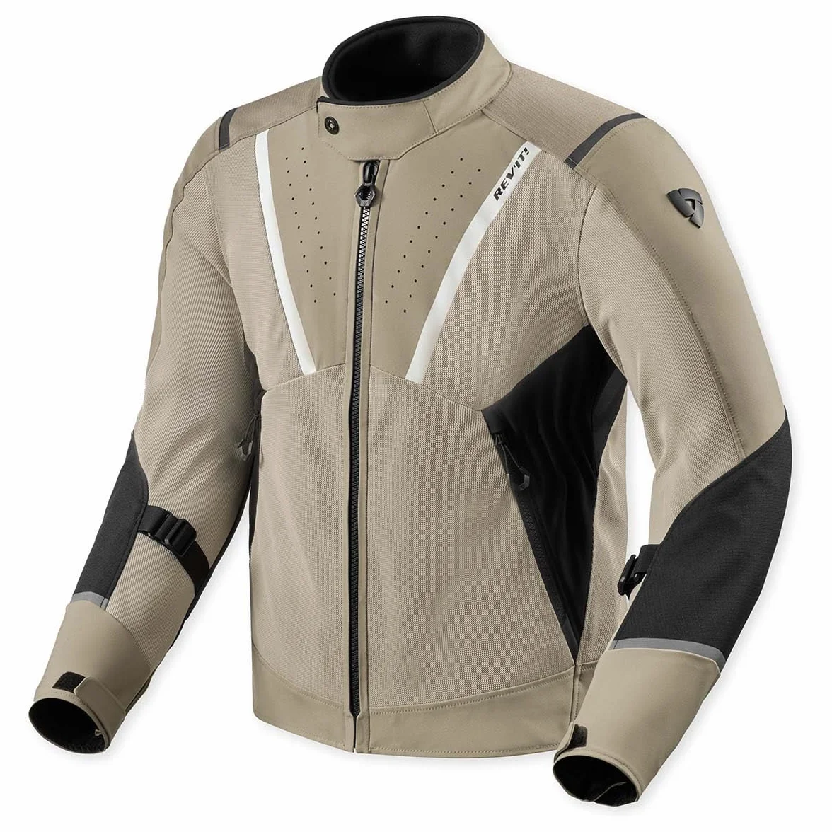 Revit Airwave 4 Kurtka tekstylna motocyklowa, piaskowy/czarny, 2XL