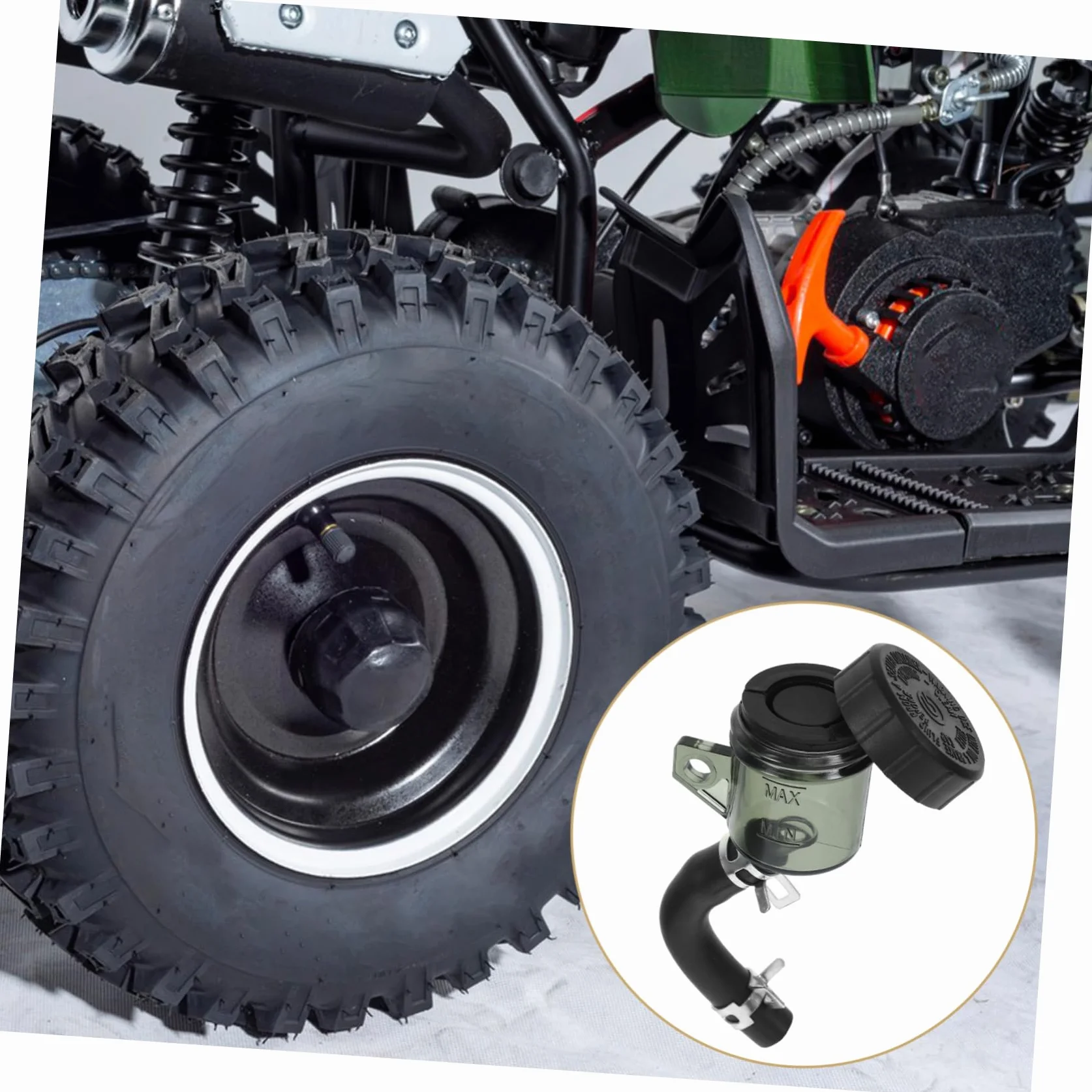 GLEAVI 4 Szt Kubek Oleju Hamulcowego Motocykla Zbiornik Płynu Hamulcowego Do Głównego Cylindra Hamulca Motocykla Zbiornik Hamulca Motocykla Zbiornik Płynu Hamulcowego Butelka Zbiornika