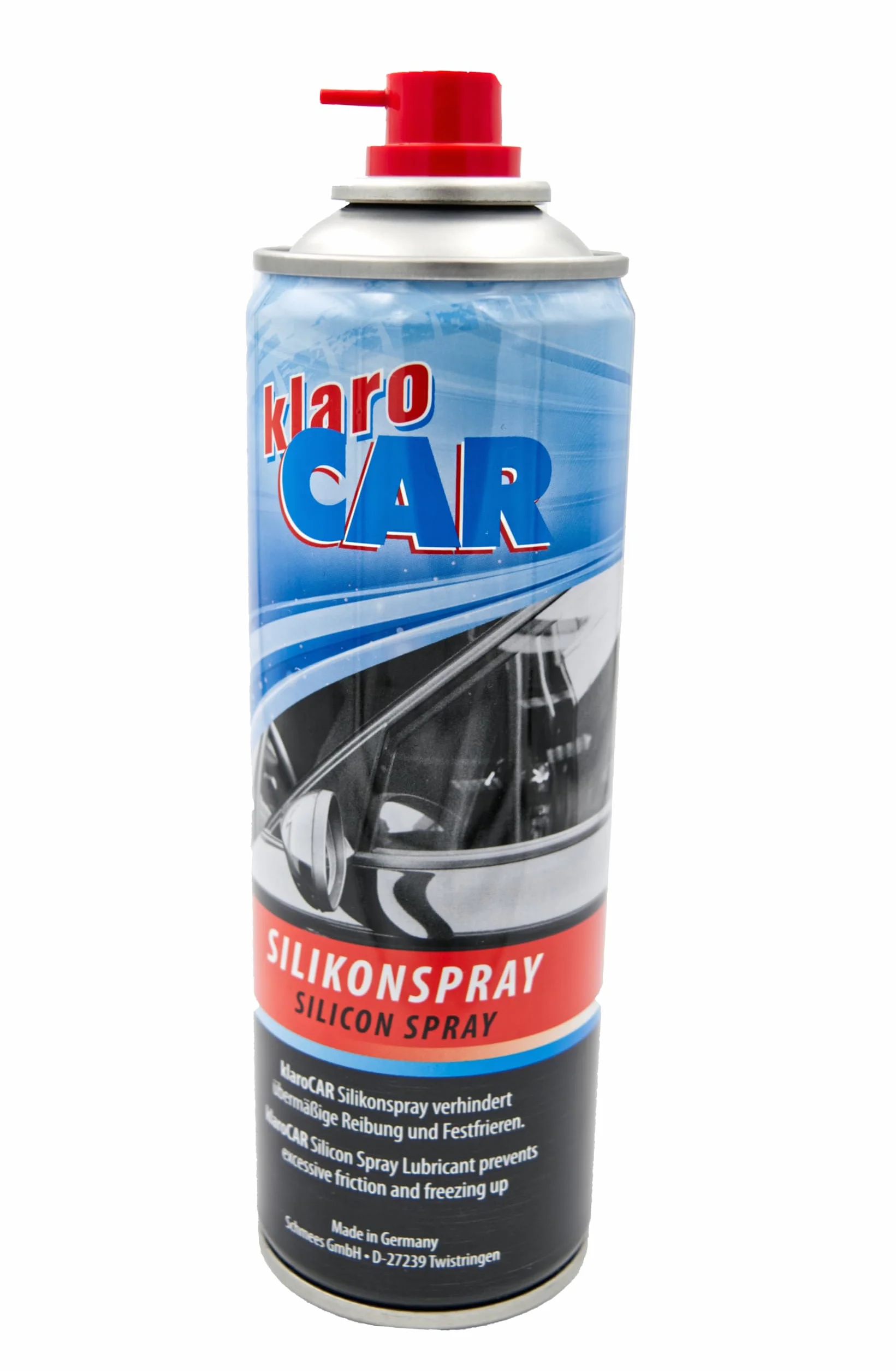 Spray silikonowy 300 ml | środek ślizgowy, do pielęgnacji i ochrony | chroni, pielęgnuje i smaruje niezawodnie tworzywa sztuczne, gumę, skórę, metal i drewno | Made in Germany