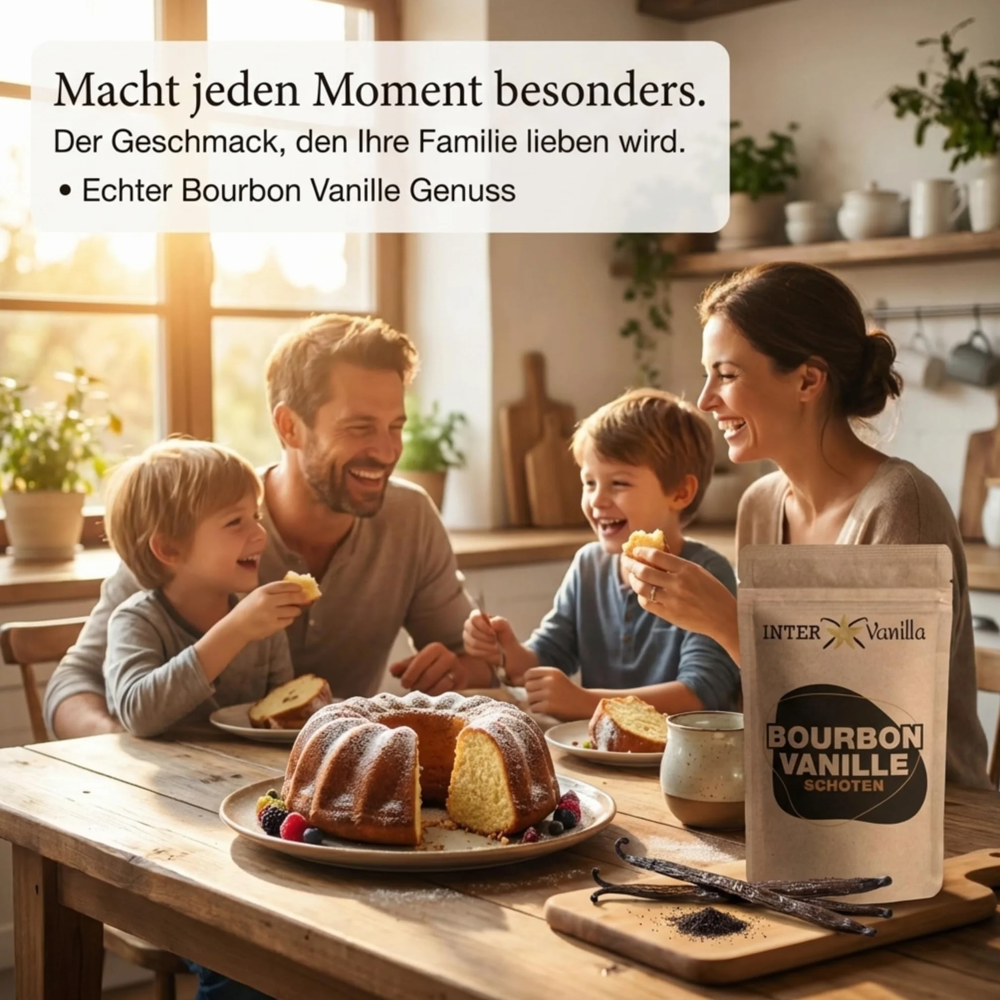 InterVanilla Bourbon Vanille schoten 25 sztuk, 12-13 cm Szorty waniliowe w jakości premium z Madagaskaru do pieczenia, gotowania i słodkich potraw