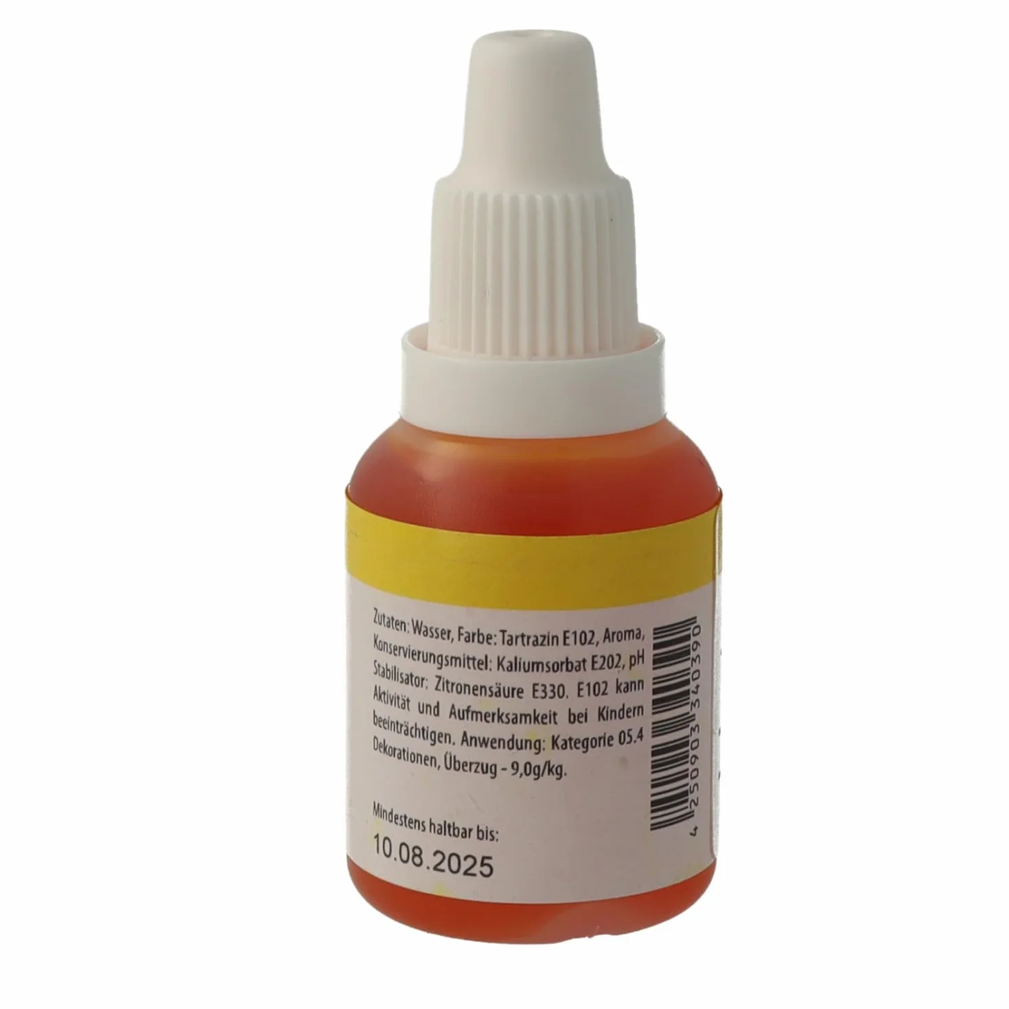 Bakeryteam Airbrush barwnik spożywczy żółty/żółty 20 ml