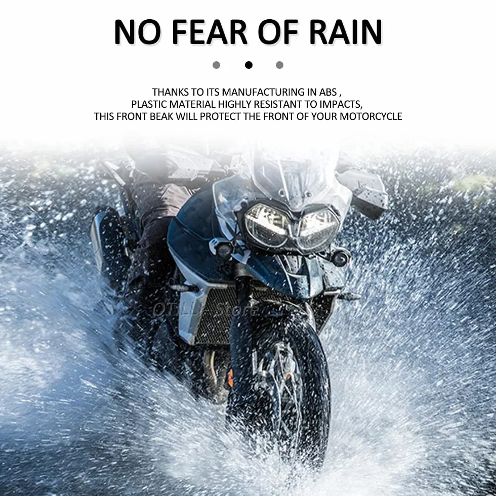 Osłona przedniego dzioba do Triumph Tiger 800 XRT XRX 2016-2019, czarna
