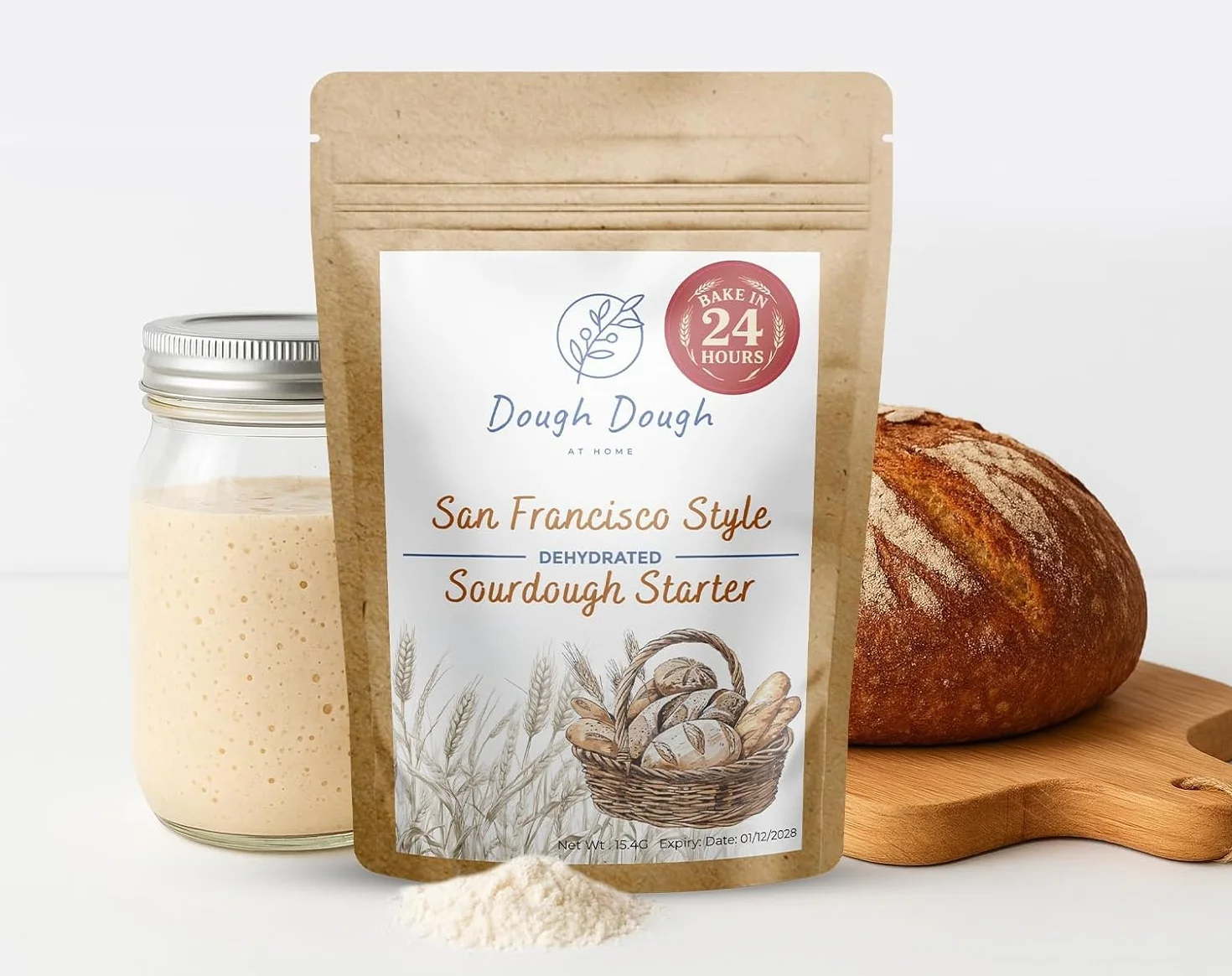 San Francisco Zakwas chlebowy w proszku 15g