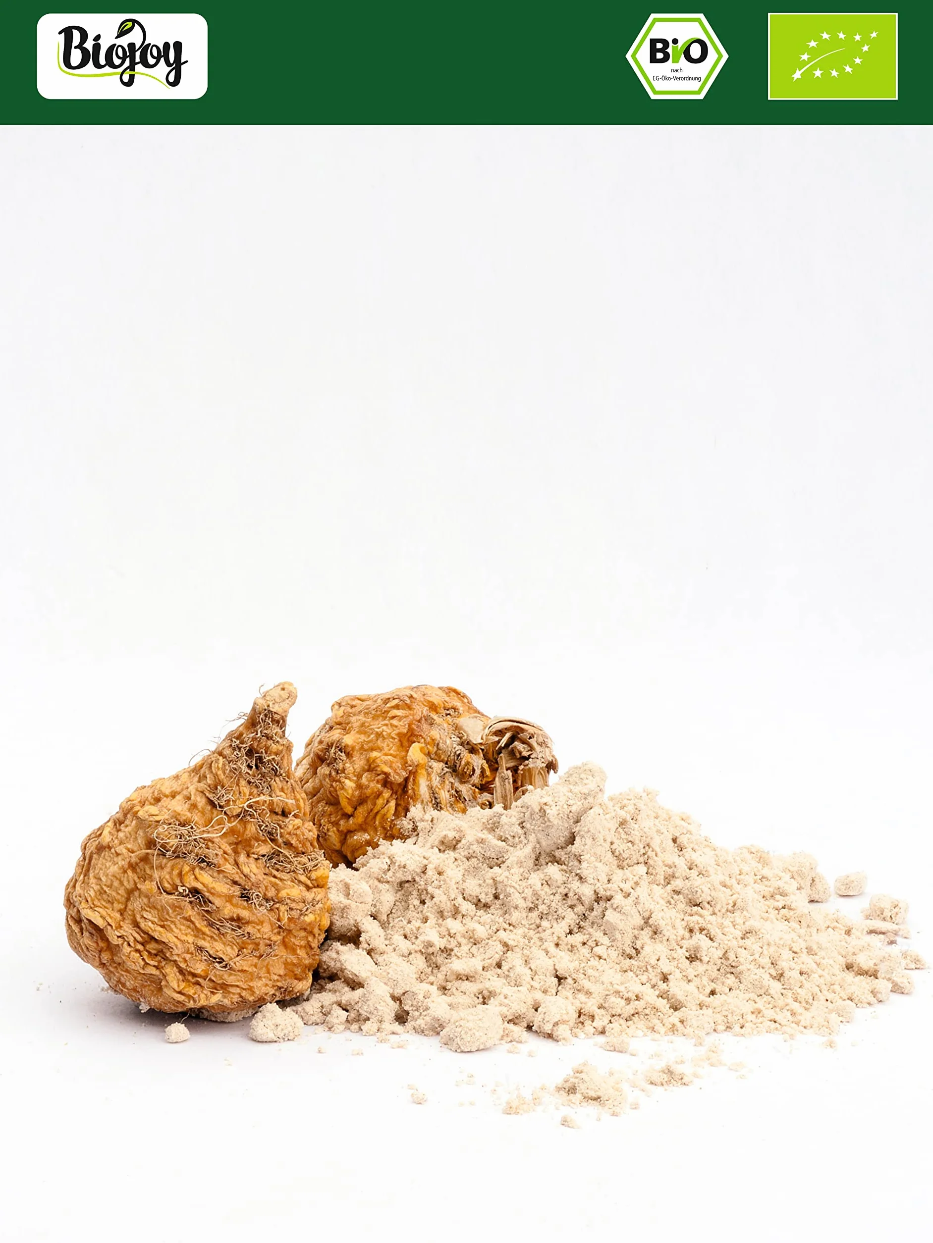 Biojoy BIO-Sproszkowana Maca z Peru, Lepidium meyenii (500 g)