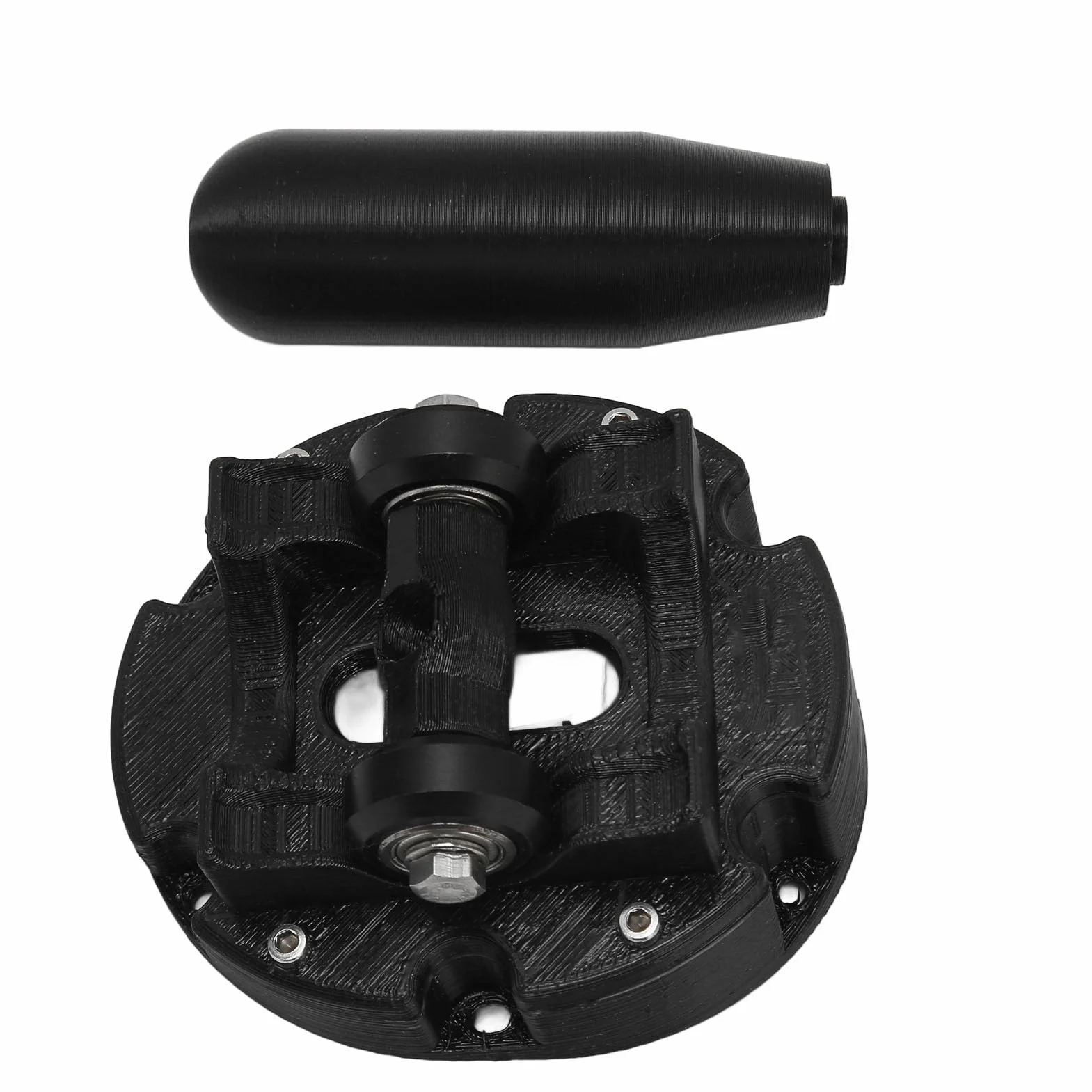 Jiawu Sekwencyjny moduł Zmiany Biegów, Zmodyfikowany Adapter Gałki Zmiany Biegów Shifter Zapewniający Wrażenie Prawdziwego Samochodu Sportowego, Płytka USB SIM z Kompletnym Zestawem Zawierającym