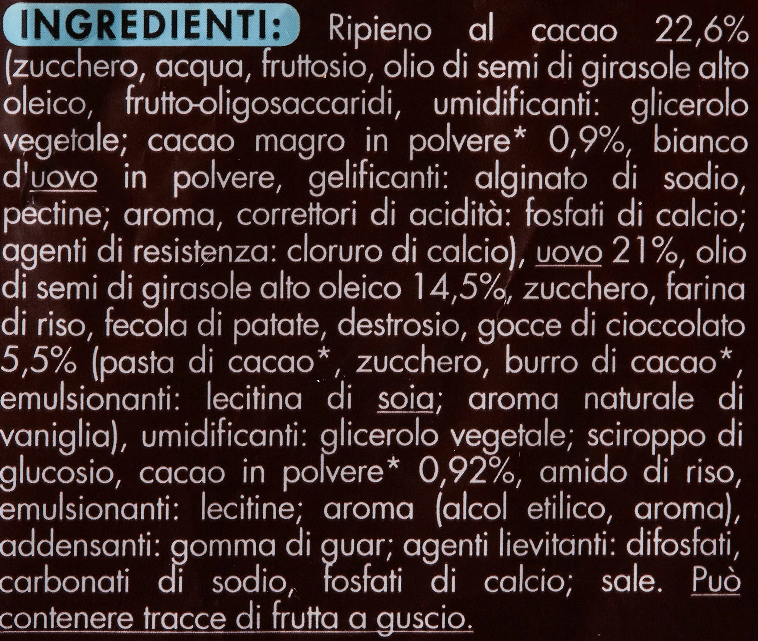 Nacks Merendine Senza Glutine Per Celiaci Madeleine Noire 200 G