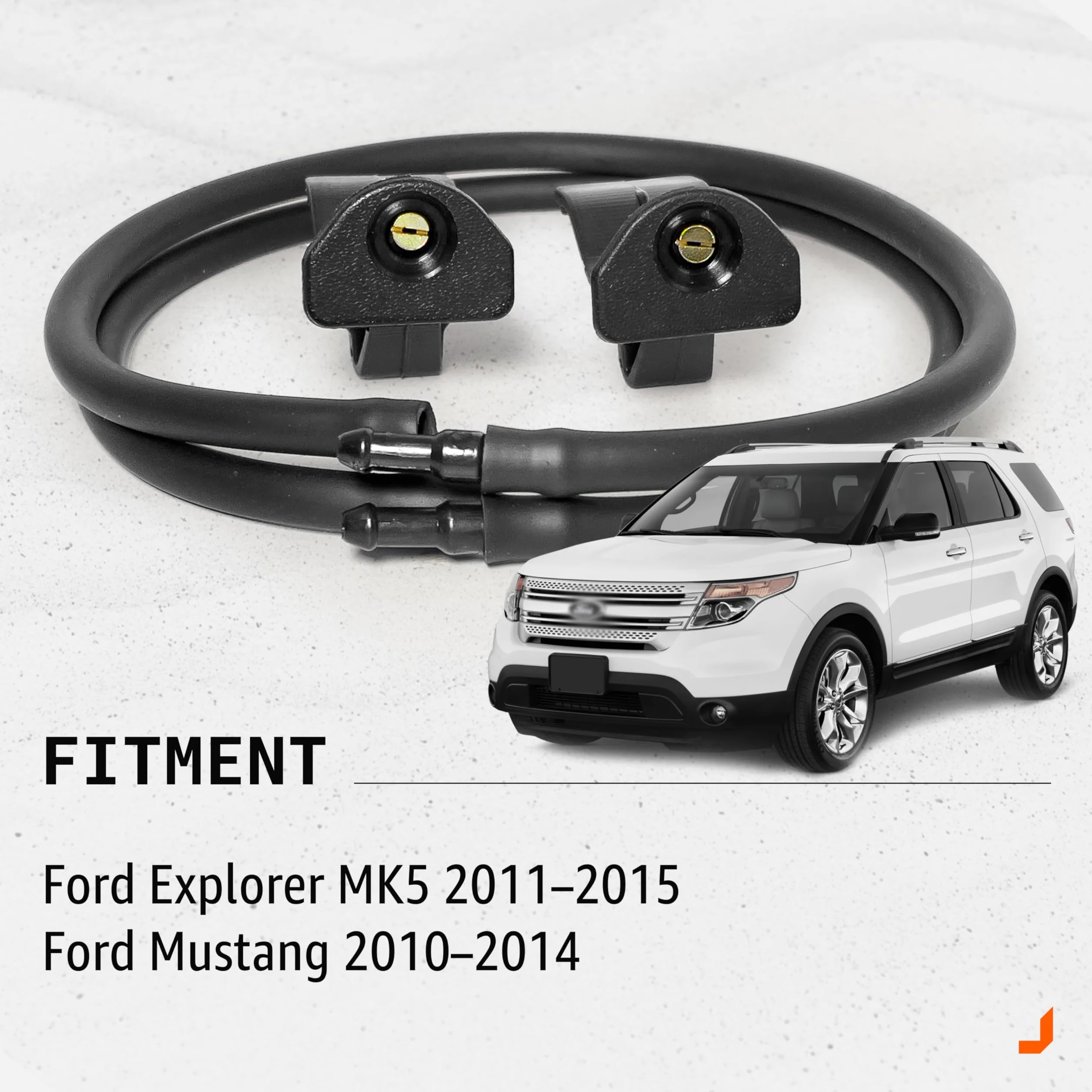 Dysze spryskiwaczy przedniej szyby do Ford Explorer MK5 2011-2018 Ford Mustang 2010-2014 OE 1L2Z-17603-BA