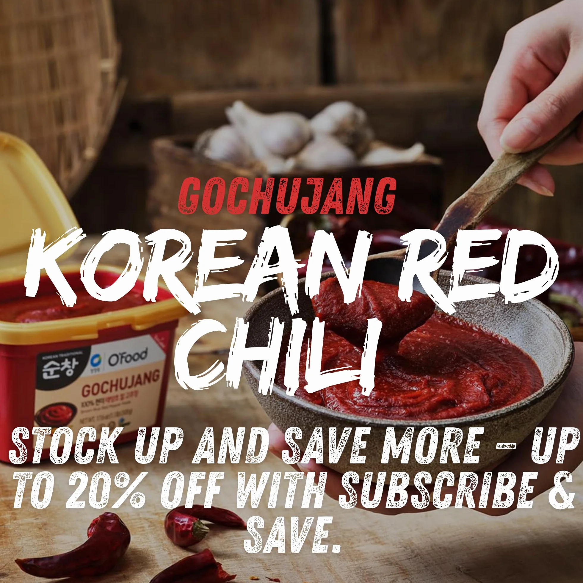 Chung Jung One Gochujang pasta z ostrej czerwonej papryki 500 g