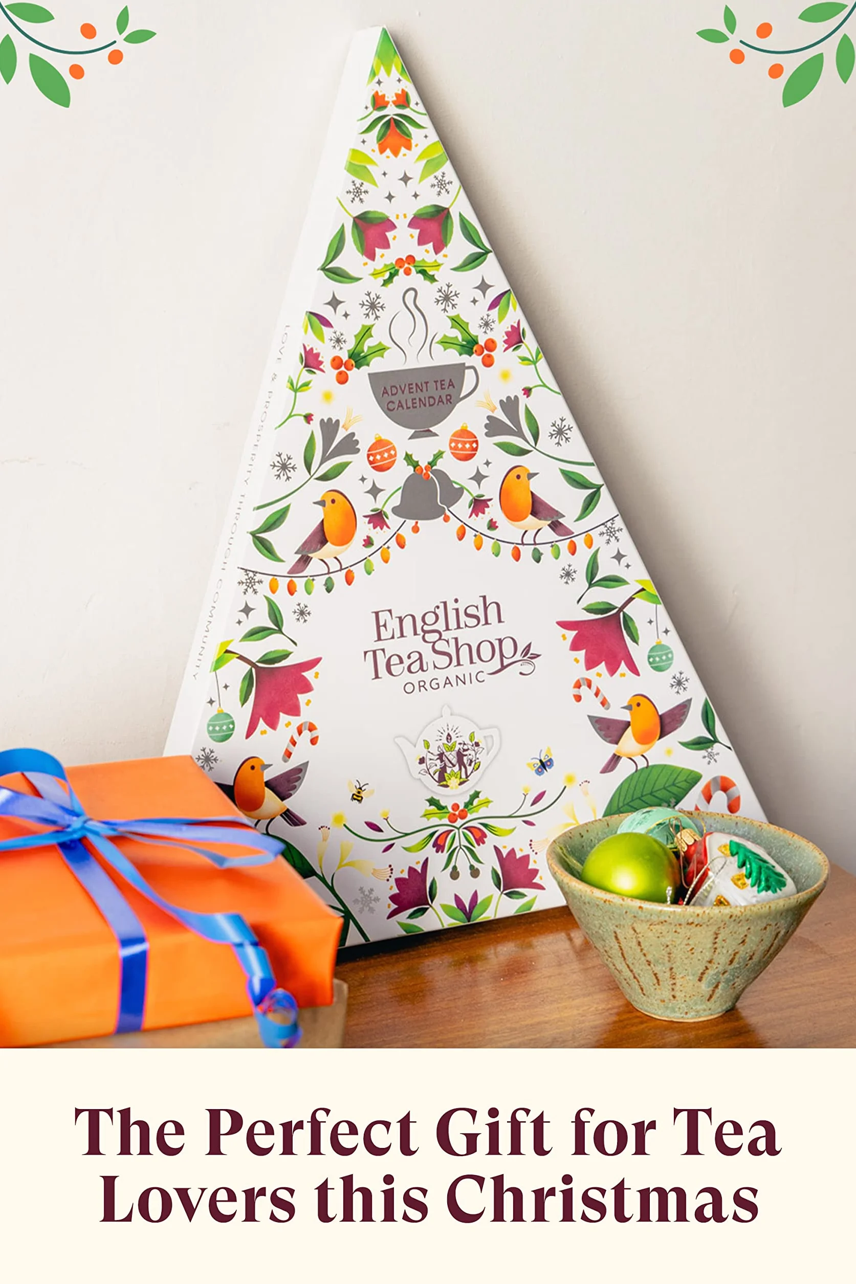 English Tea Shop Organiczny Kalendarz Adwentowy 25 Piramid Saszetek Herbat