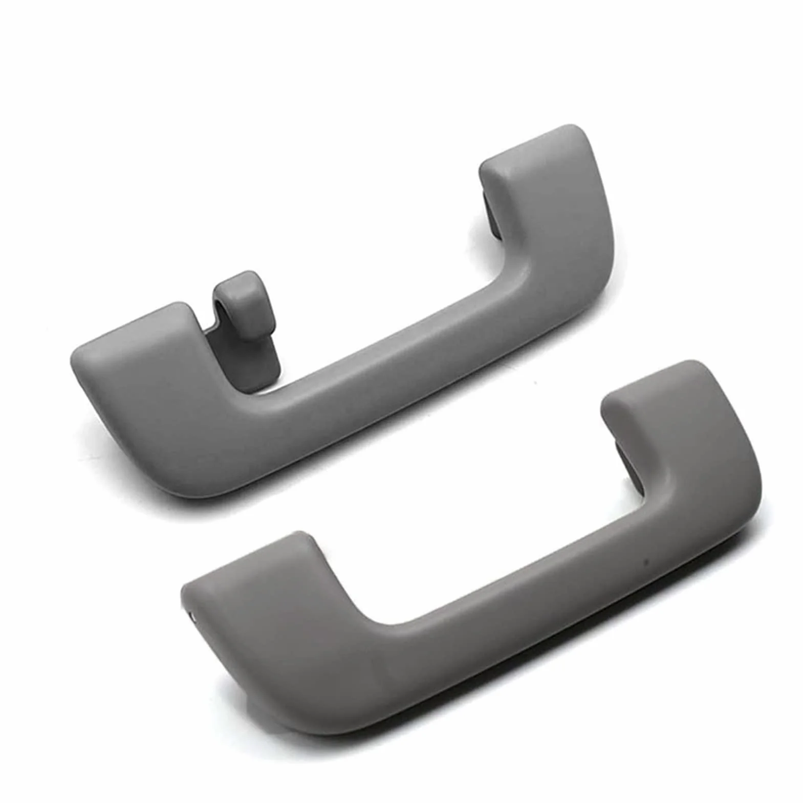 Miter Wewnętrzny uchwyt drzwi samochodu przednie tylna uchwyt dachowy sufit Kompatybilny z Toyota Corolla Camry Yaris Vios Highlander Rav4 Akcesoria samochodowe (Color : Gray A Pair)