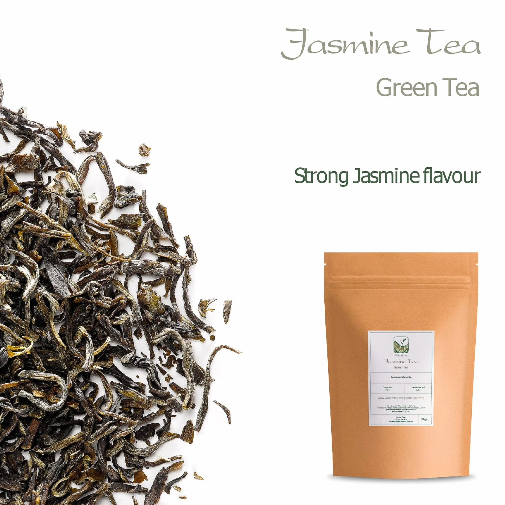 Jasmine Green Tea Yin Hao Silver Tip 100g Chinese Tea from Fujian