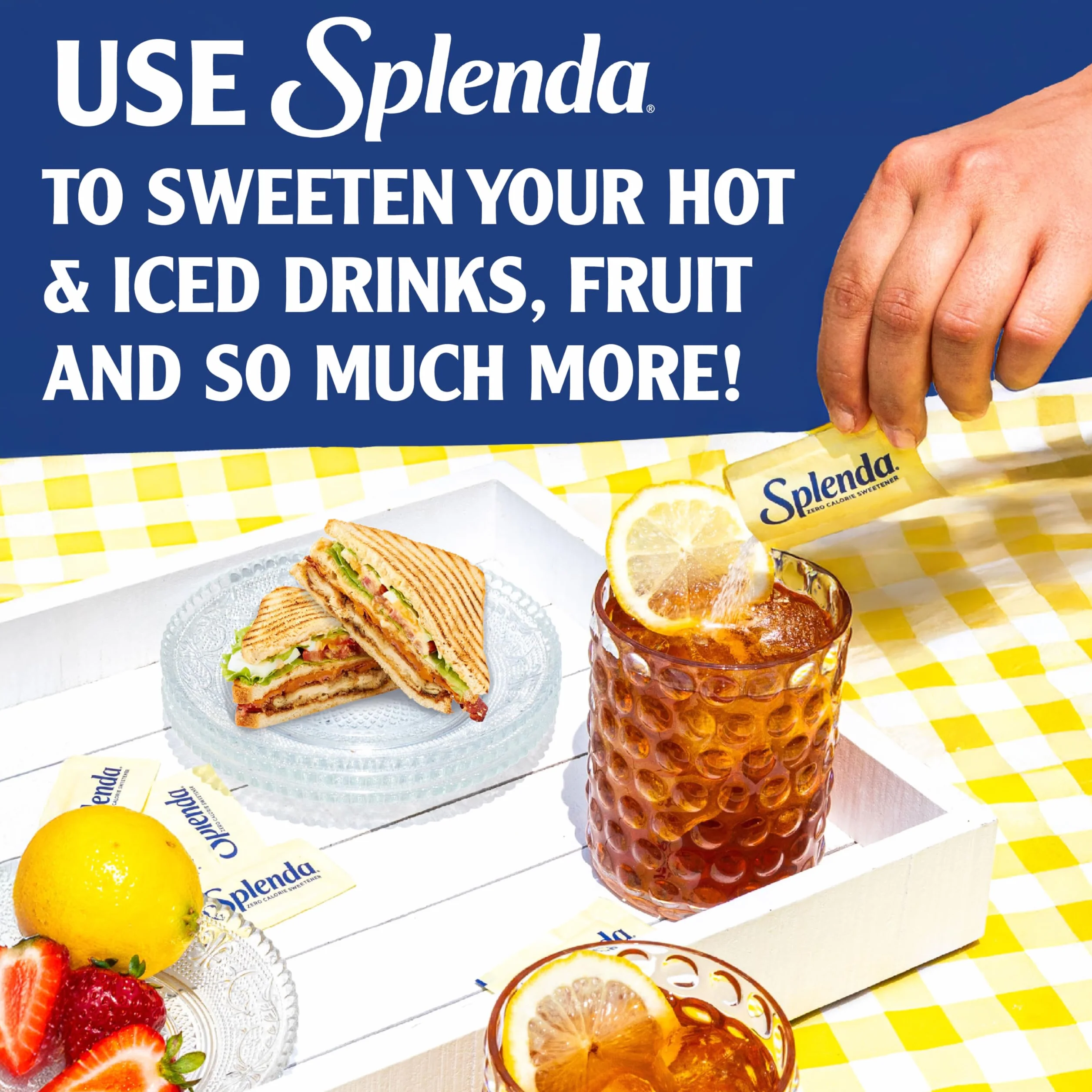 Splenda No Calorie Sweetener Single-Serve Packets 100 Count 3.5 oz