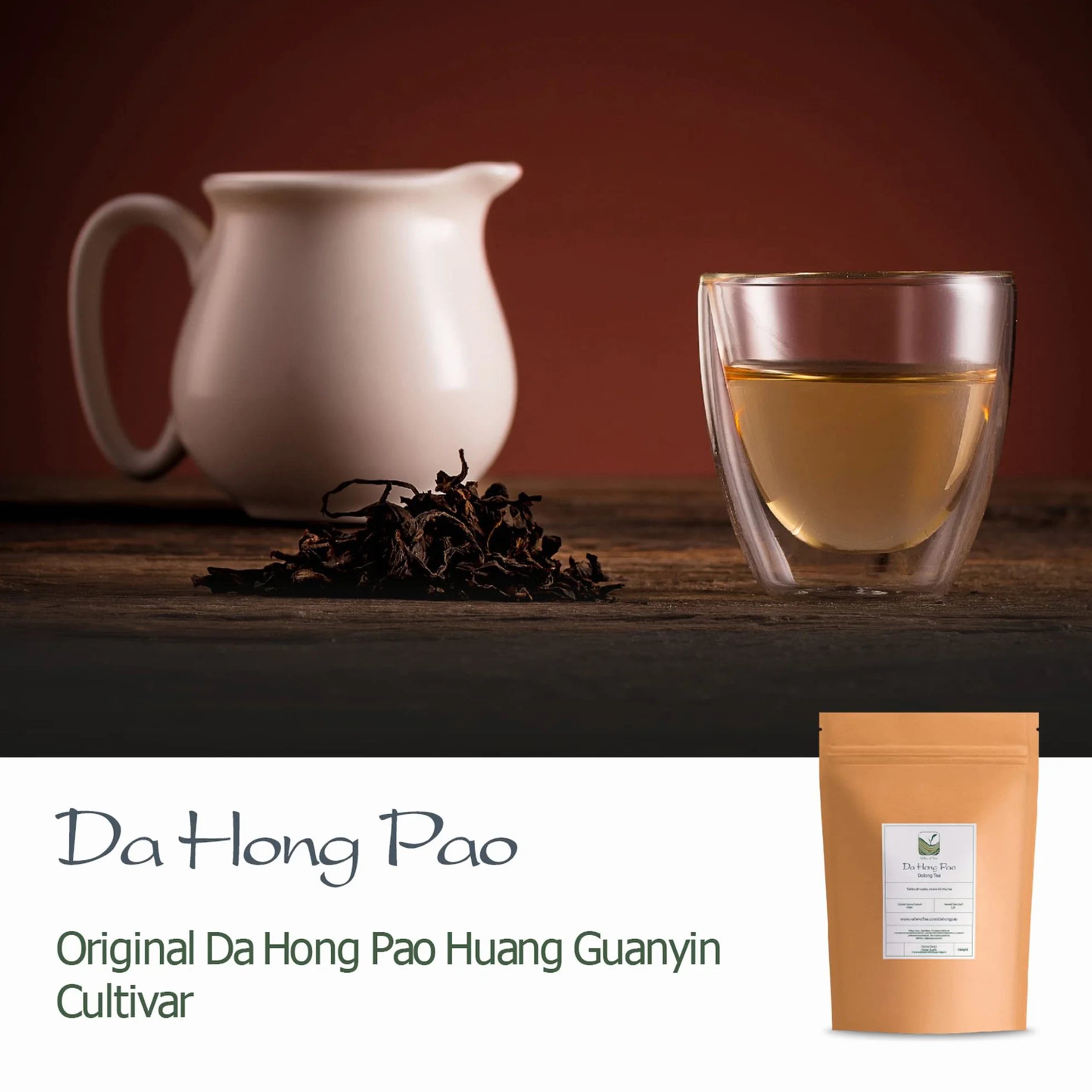 Da Hong Pao Oolong Tea - Classic Wuyi Rock Wu Long Tea - Big Red Robe - Dahongpao