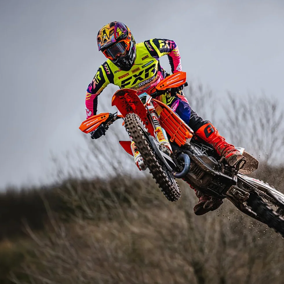 Polisport Zestaw nietłukących uchwytów aluminiowych czarny do HUSQVARNA