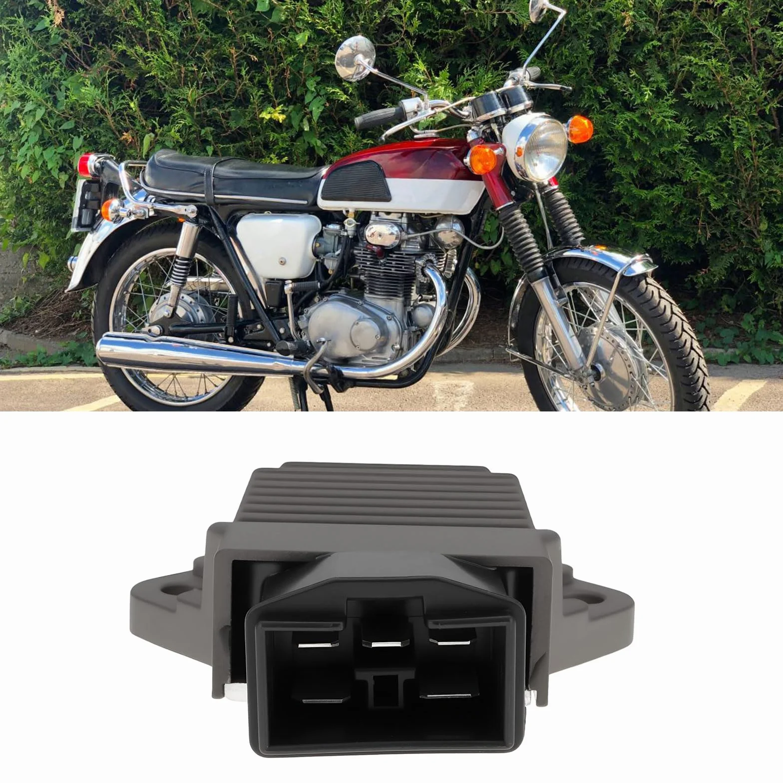 EMSea Prostownik regulatora napięcia kompatybilny z Honda CB-1 CB250 CB400 CB400F SF CB500 CB600