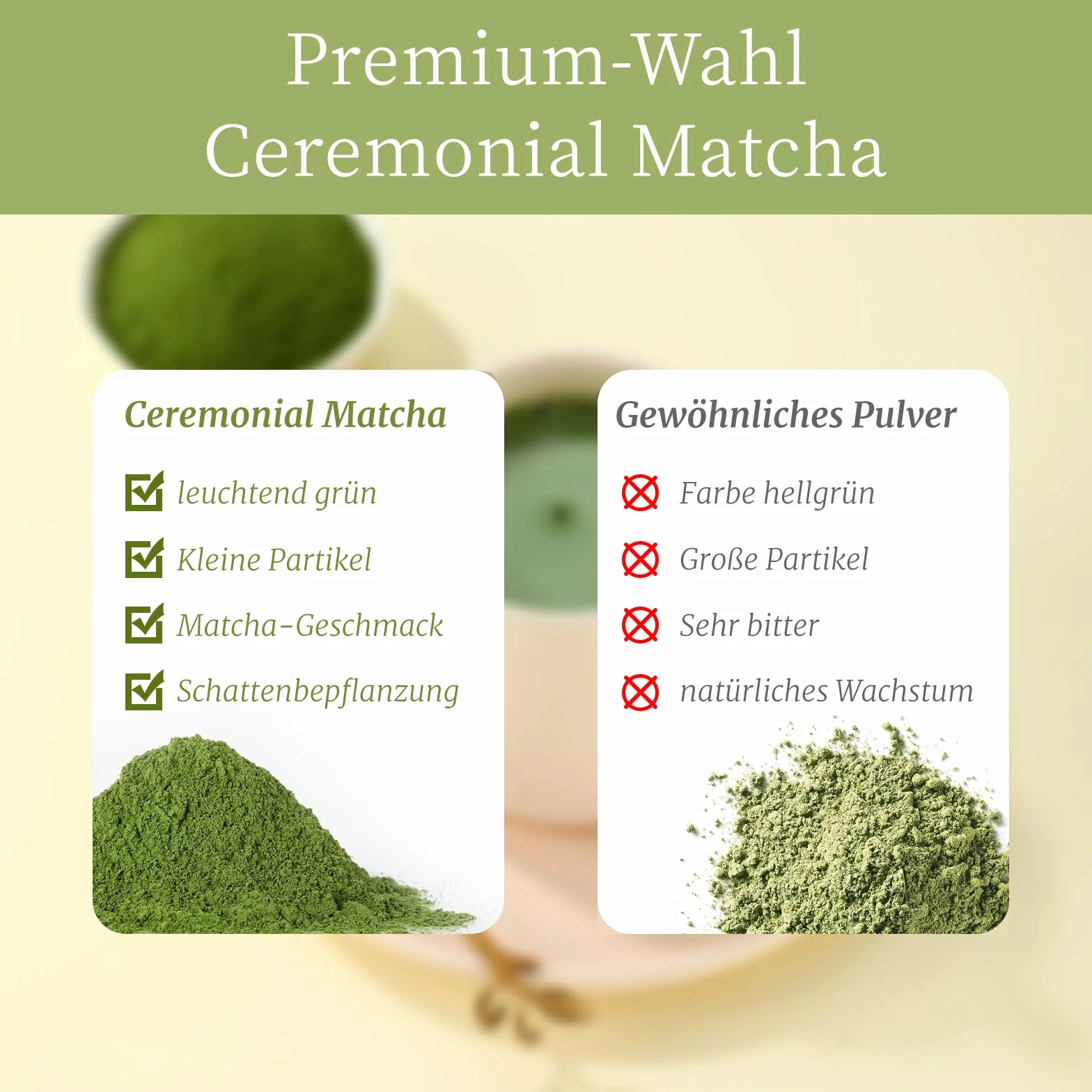Matcha Premium w proszku 30g Zielona herbata Jade First Grade