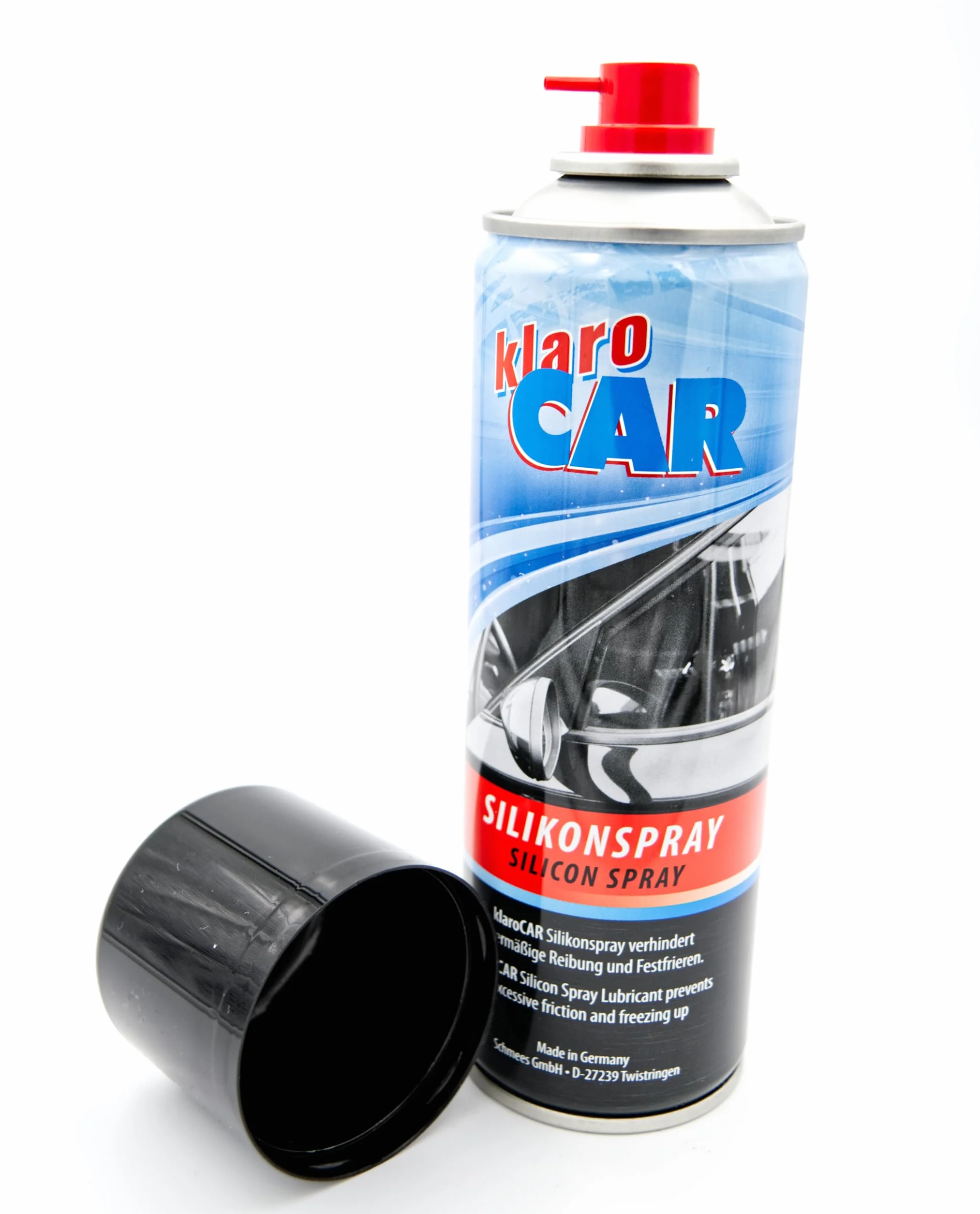 Spray silikonowy 300 ml | środek ślizgowy, do pielęgnacji i ochrony | chroni, pielęgnuje i smaruje niezawodnie tworzywa sztuczne, gumę, skórę, metal i drewno | Made in Germany