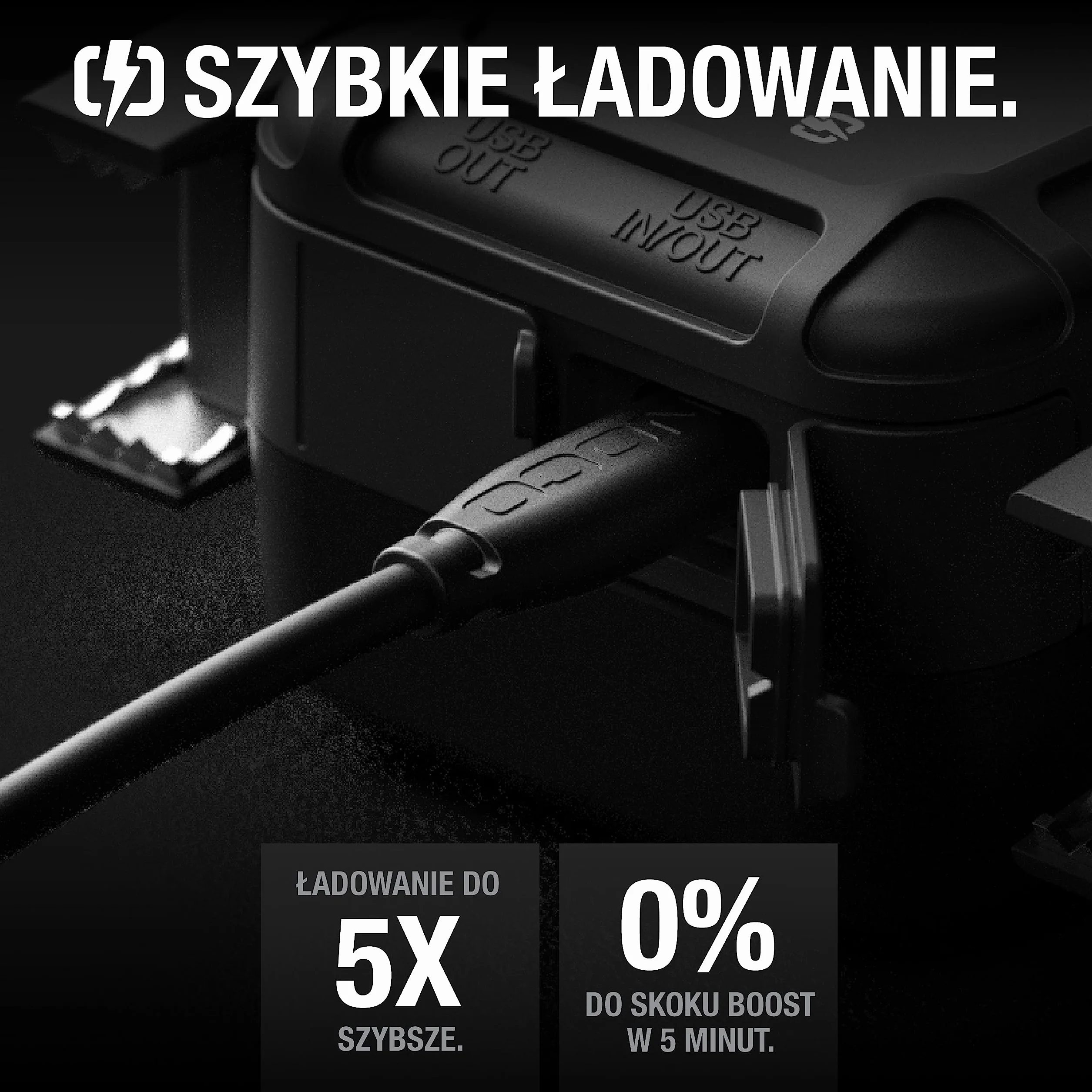 NOCO GBC011 Boost X Ładowarka samochodowa 65W 12V do urządzeń rozruchowych UltraSafe Lithium Jump Starter GBX45, GBX55, GBX75 i GBX155