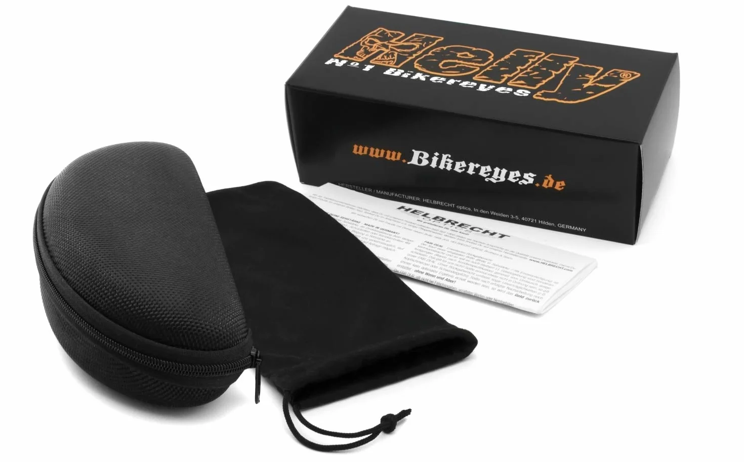 Helly® Bikereyes® okulary motocyklowe wielofunkcyjne szkło hartowane DIN EN 166