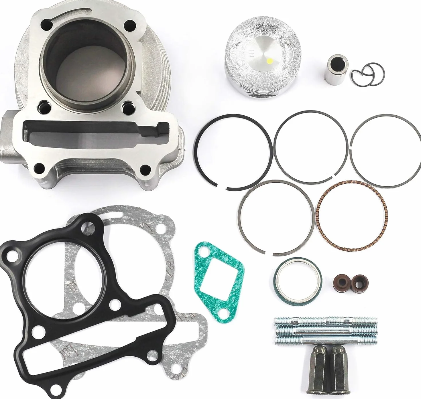 Trkimal 47 mm Performance Big Bore zestaw cylindrów zamiennych do GY6 80CC 139QMB MTB Scooter Moped Go Kart