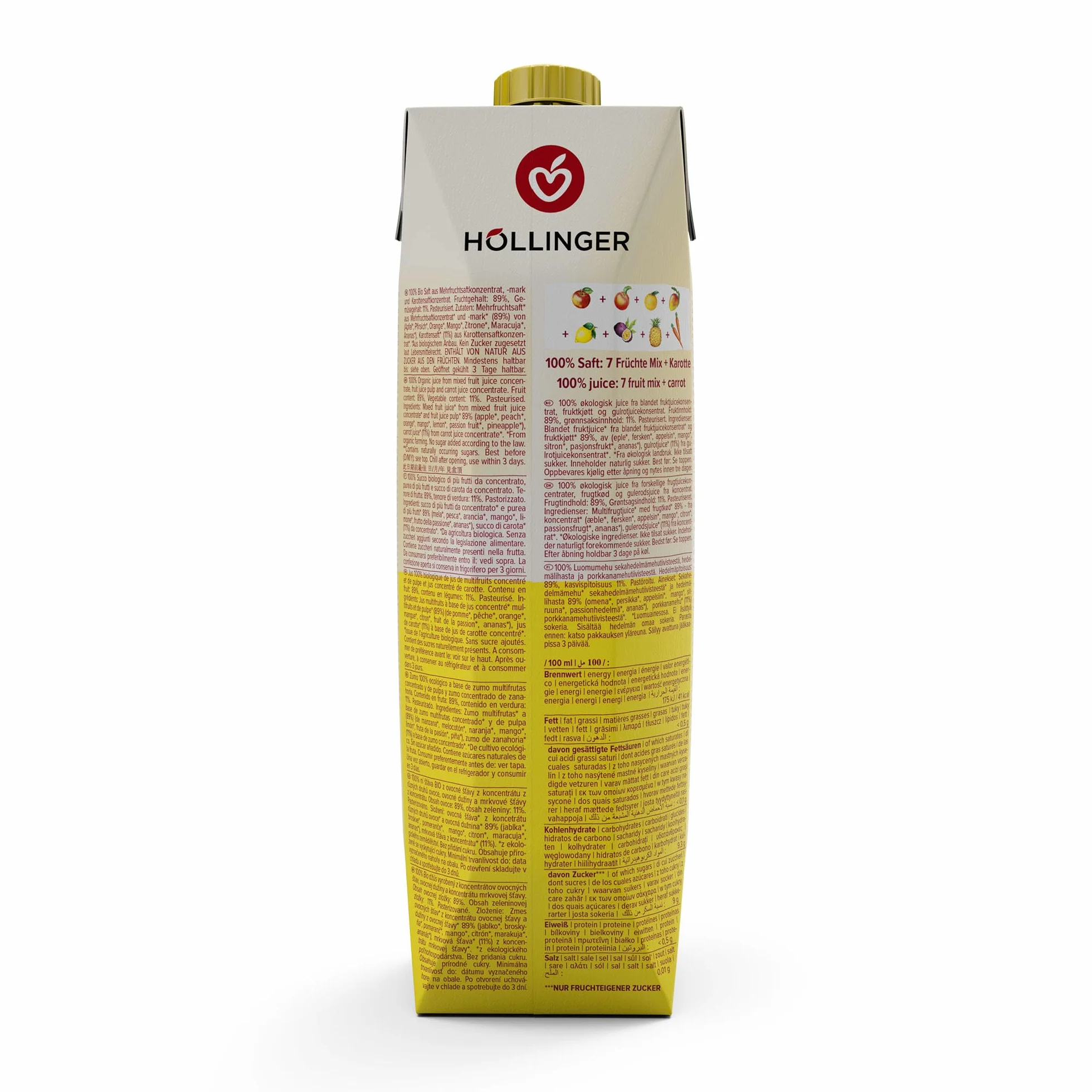 Höllinger BIO Multi Sunrise 1000ml vegan