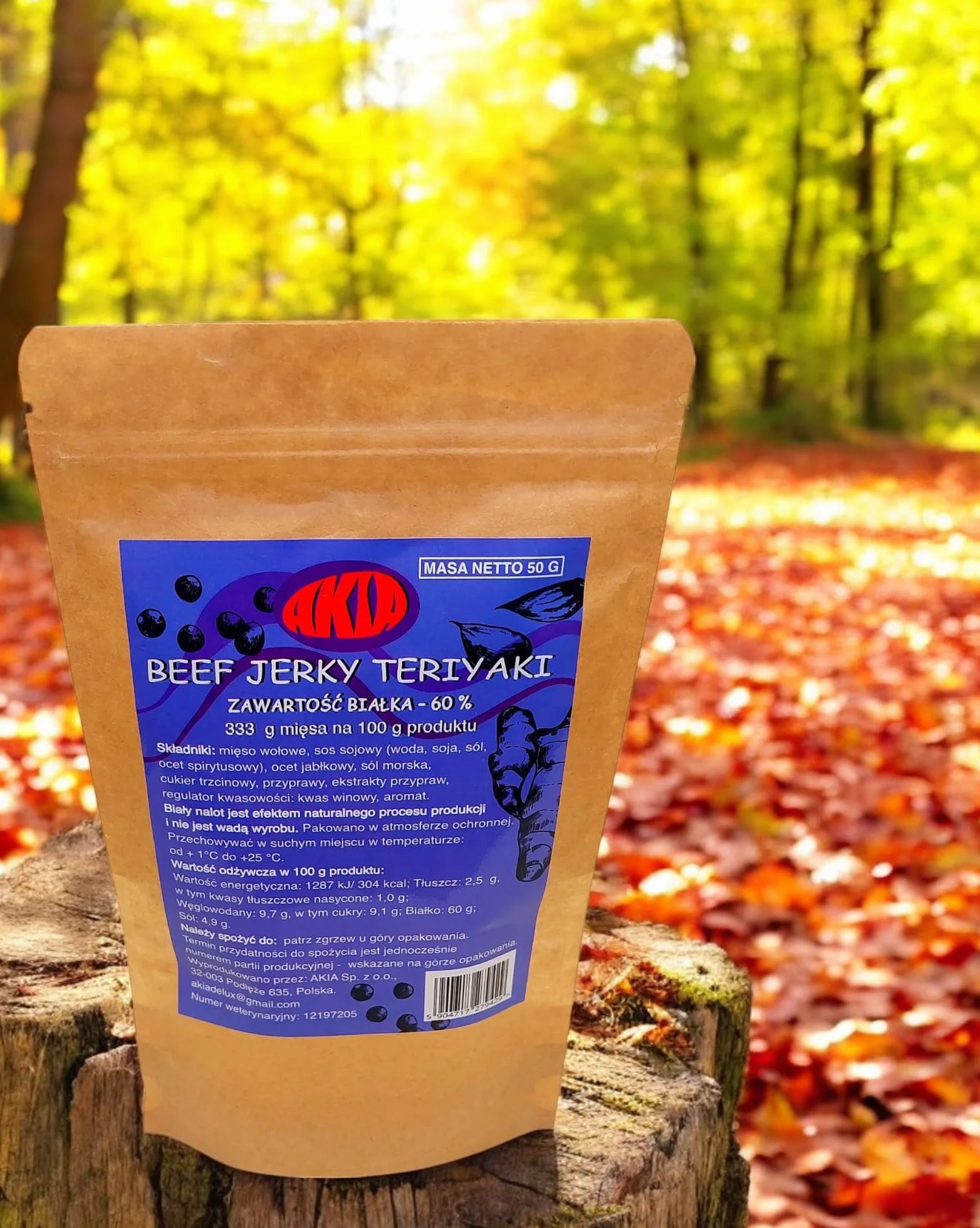 BEEF JERKY TERIYAKI 50 G
