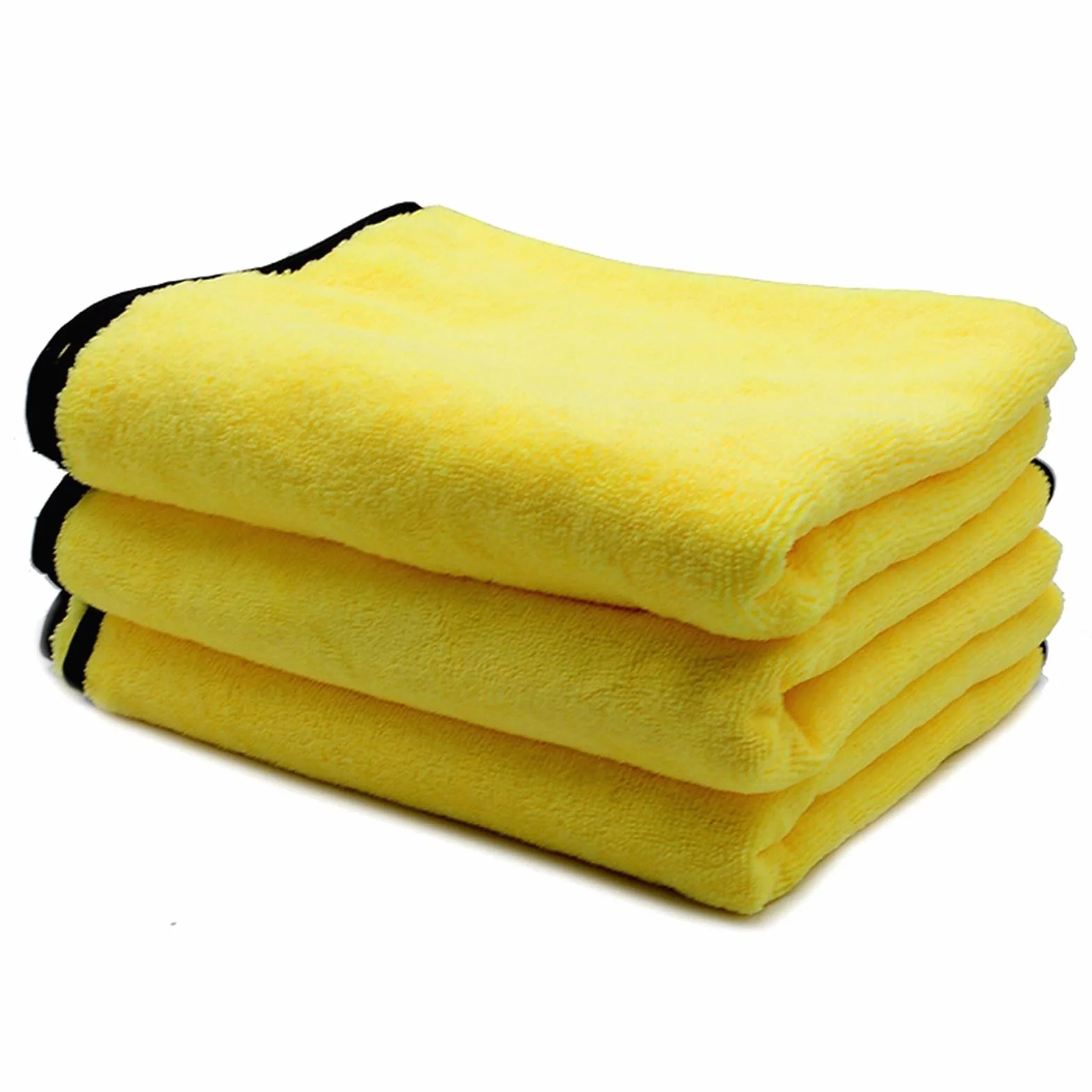 3 sztuk 300GSM 92 * 56cm myjnia samochodowa ręcznik z mikrofibry super chłonny do czyszczenia samochodu suszenie szmatka duży rozmiar suszenie duży ręcznik pielęgnacja samochodu jakość
