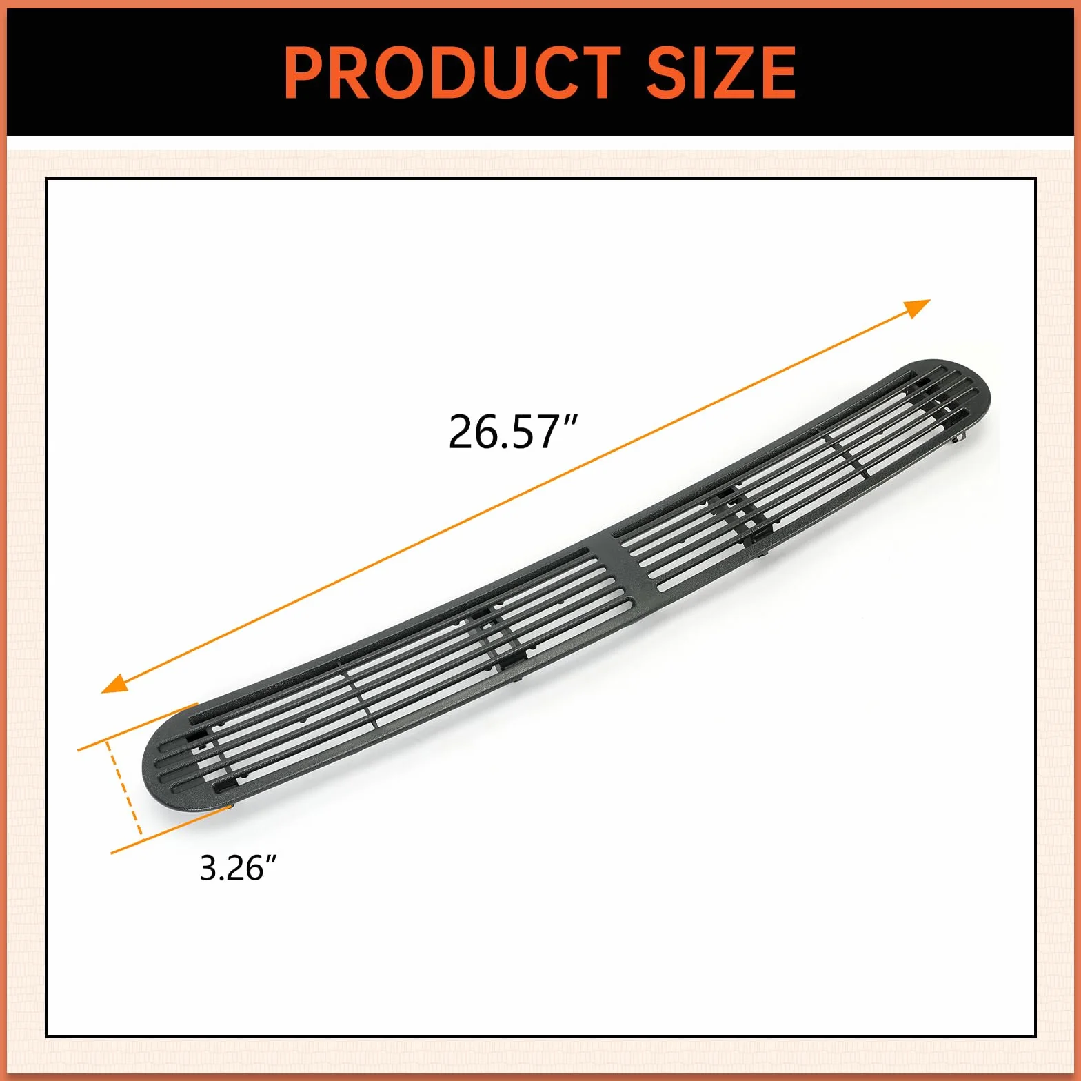 ECOTRIC Dash Defrost Vent Cover Left Right Speaker Grille Set for 1998-2005 Chevrolet S10 GMC Jimmy Sonoma/Oldsmobile Bravada/Blazer