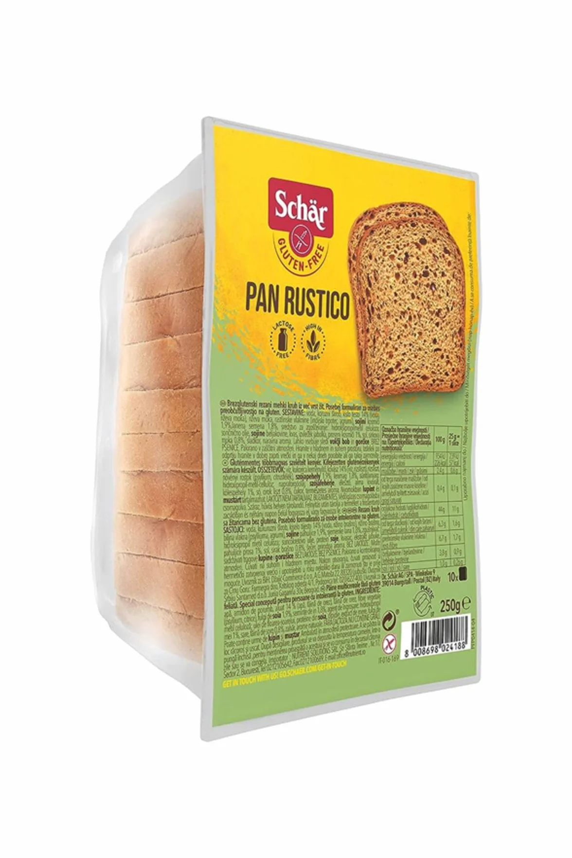 SCHAR Pan Rustico chleb wiejski bezglutenowy 250g