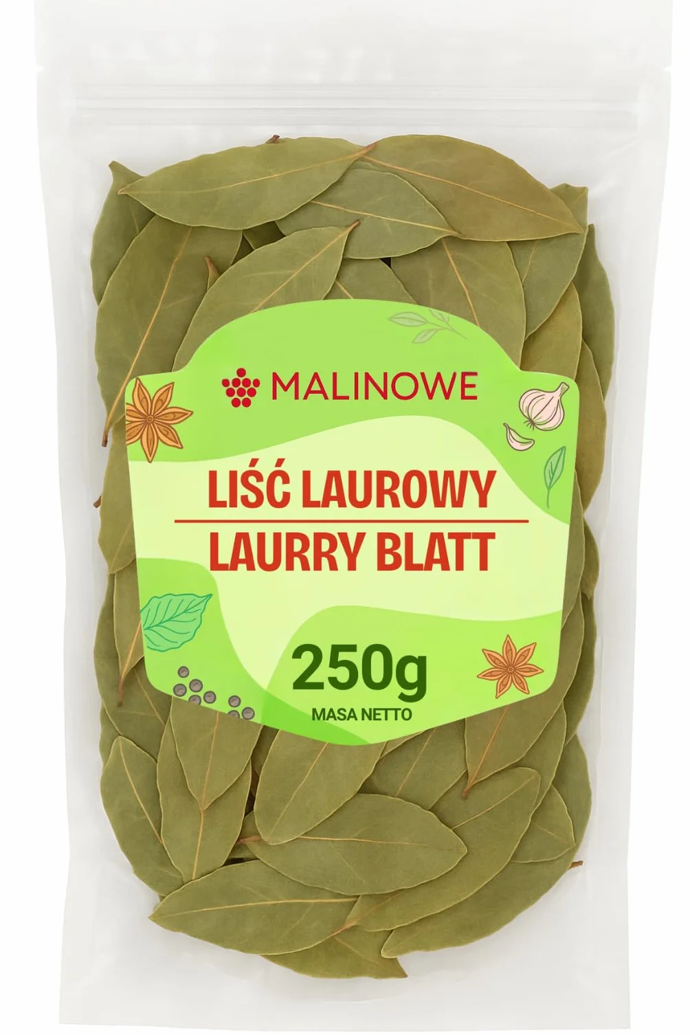 Liść Laurowy 250g Naturalny Suszony Aromatyczny
