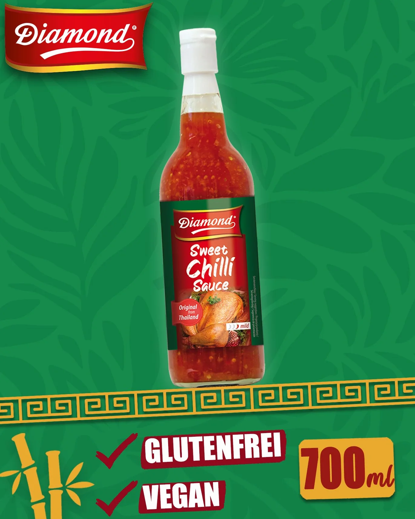 Diamond Słodki sos chili dla kurczaka, 2 sztuki (2 x 700 ml)