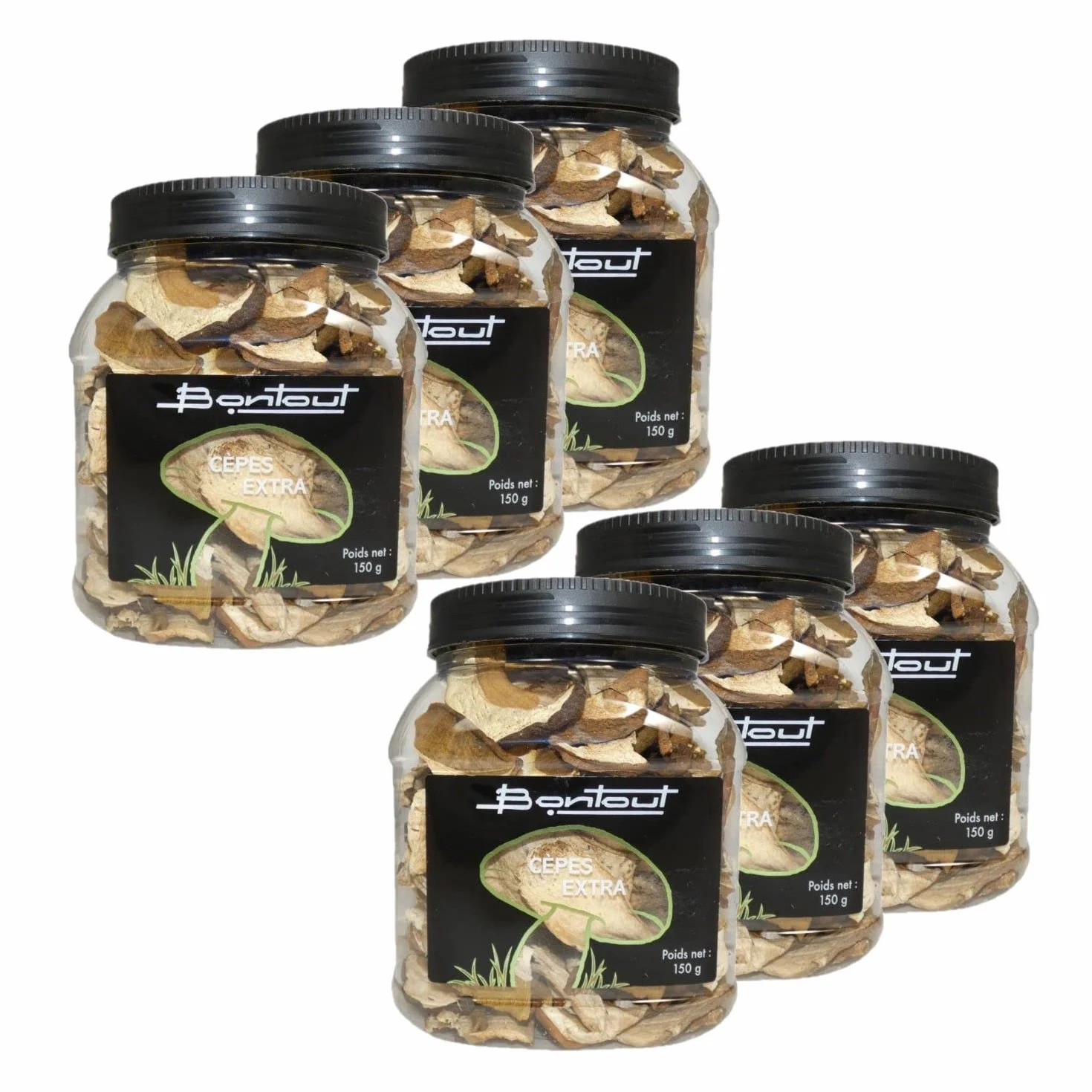 Zestaw 6x borowiki słoik 150g