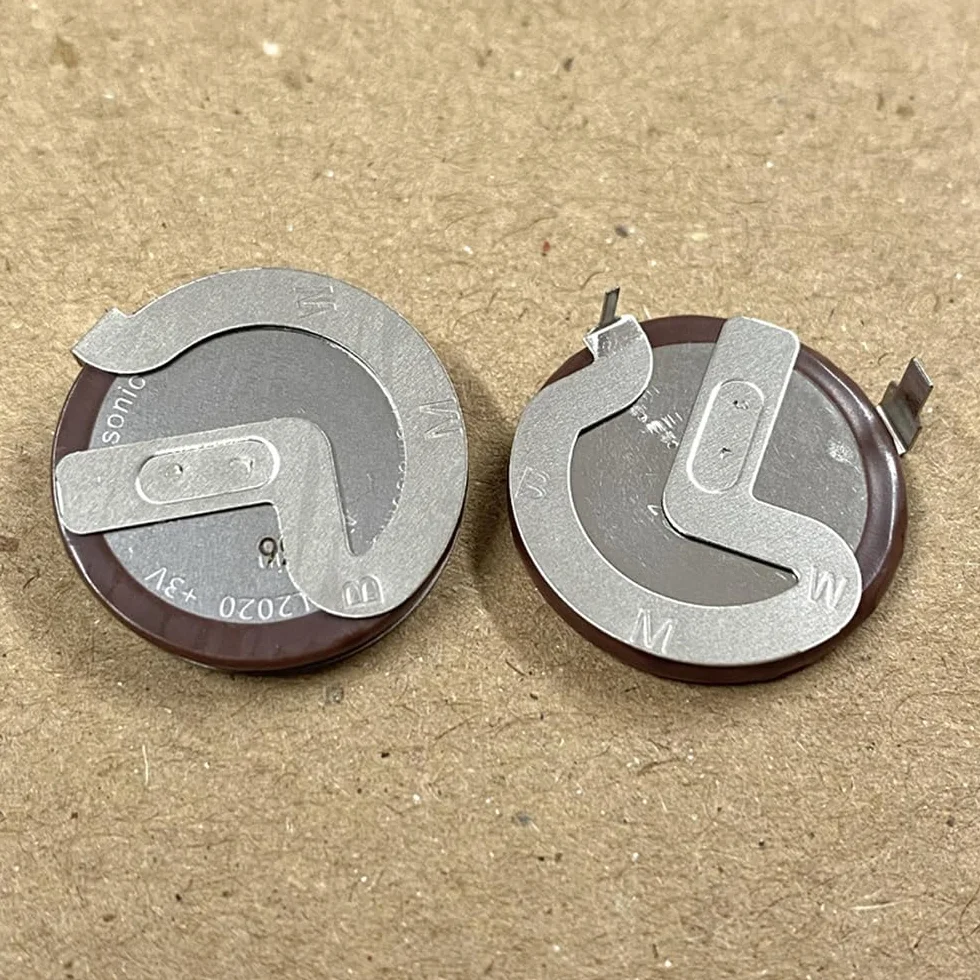 Sarini 2PCS Vl2020 Car Key Remote 3V akumulator guzikowy - Długotrwały, o dużej pojemności, niezawodna wydajność dla breloków samochodowych