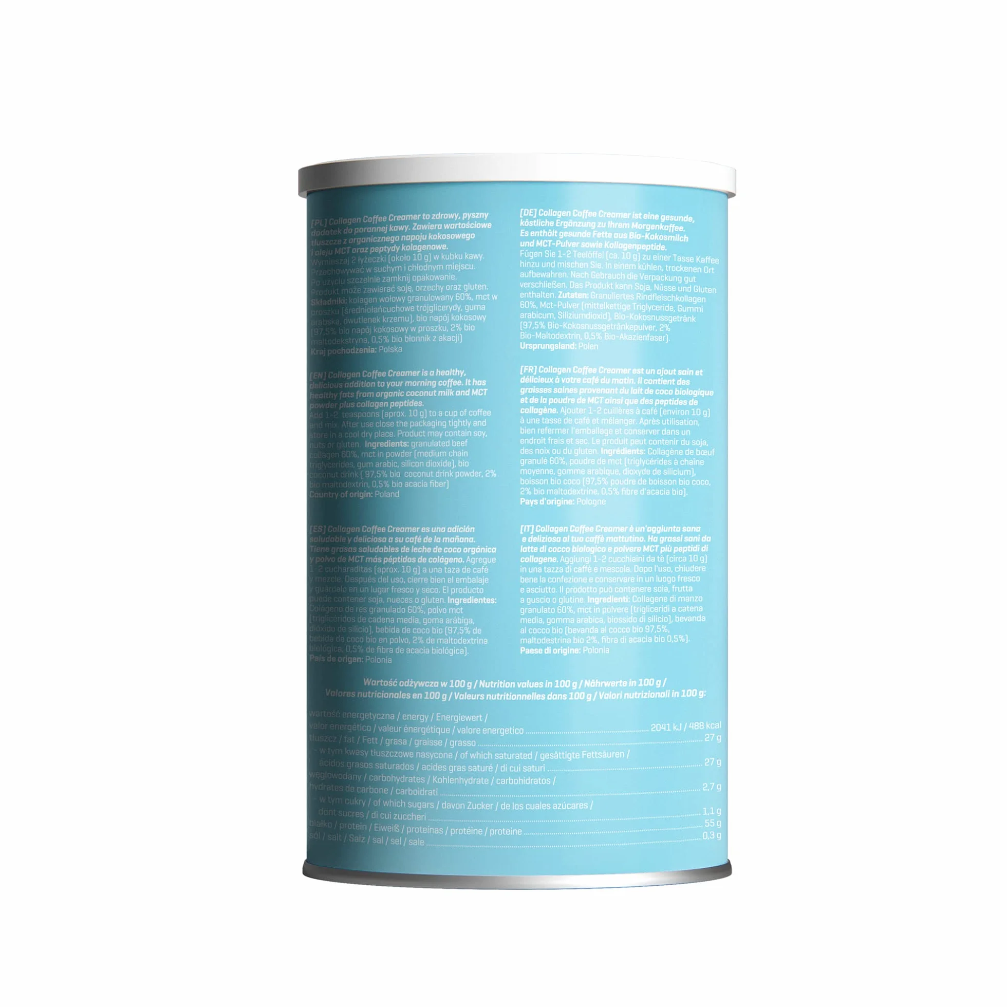 Diet-Food Colagenowy krem do kawy – ketogeniczny krem do kawy 300 g przyjazny dla keto