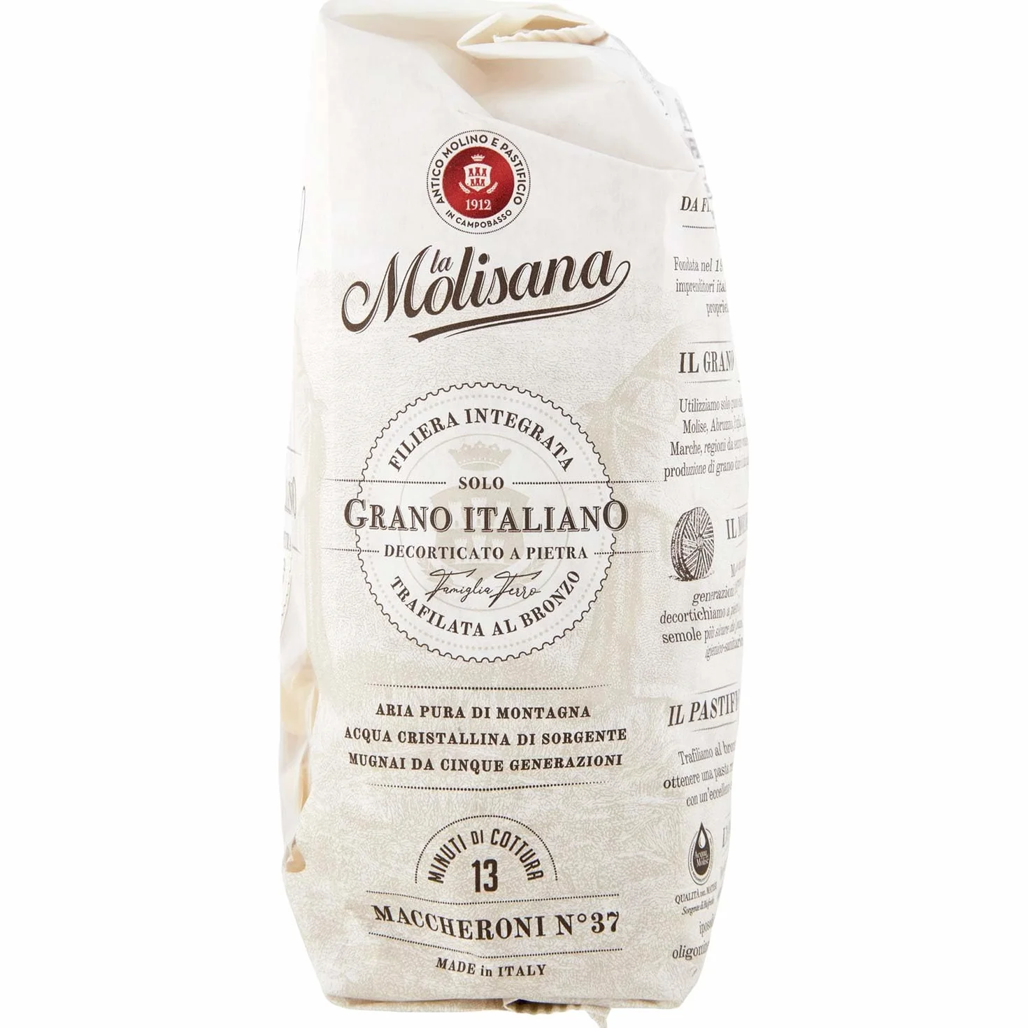 Makaron włoski Molisana Maccheroni n37