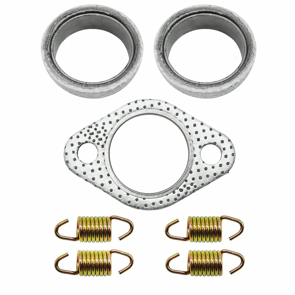 Uszczelka do t?umika wydechowego, zestaw do konwersji do Polaris Scrambler 500 Sportsman 400 450 500 2001-2014 Ranger 400 425 500 Zestaw uszczelek tłumika z sprężyną