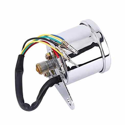 Keenso Uniwersalny Cyfrowy Prędkościomierz LED 12 V 0-160 km/h Motocyklowy Biały