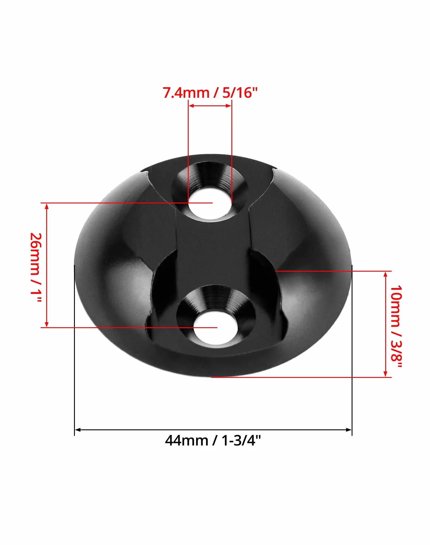 QWORK® 15x punktami mocowania płyt szynowych do samolotów, przyczep kempingowych, furgonetek, karetek pogotowia itp. -elastyczny sposób zabezpieczania ładunków (45 mm)