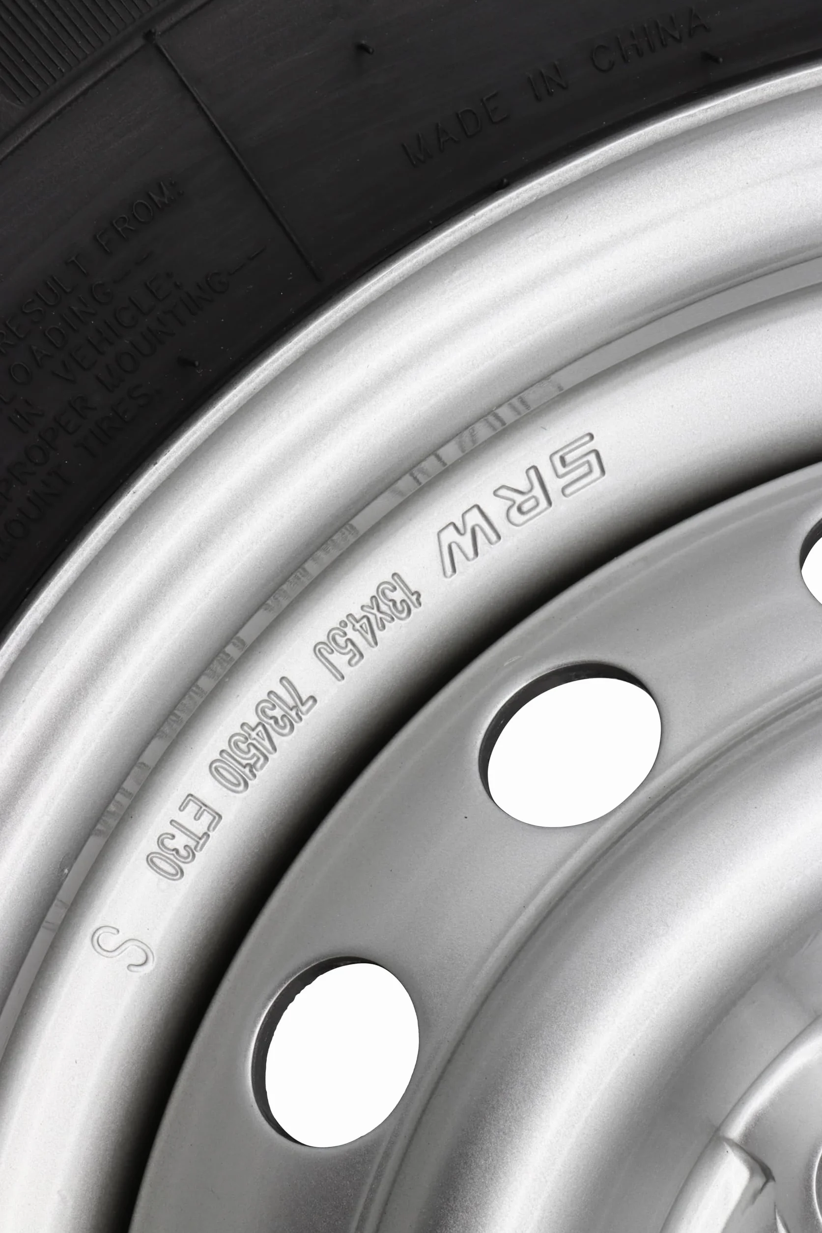 Kompletne koło 155/80R13 84N 112 x 5, 5 otworów, 155 R 13 do samochodów osobowych, przyczepa 4,5 Jx13, koło do przyczepy