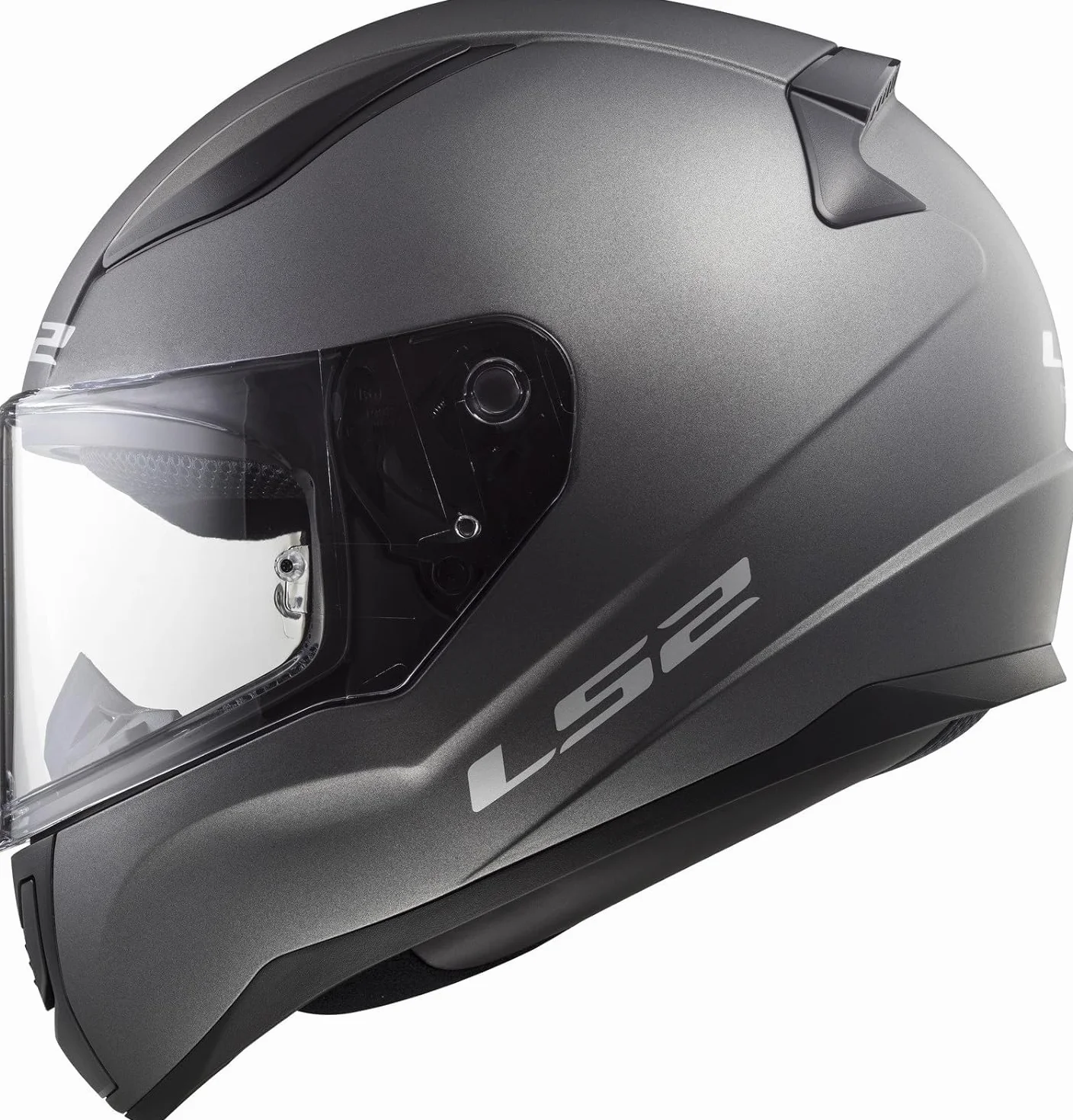 LS2, pełny kask motocyklowy Rapid, mat titanium, XL