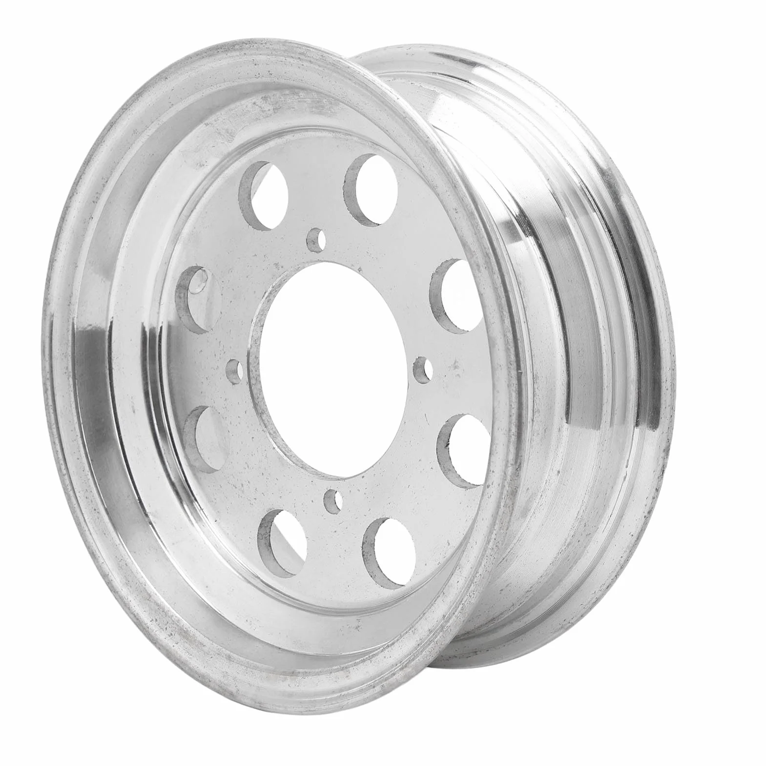 Obręcz Przedniego Koła Motocykla Polerowana Felga ze Stopu Aluminium Zamiennik Koła Próżniowego do Opon Monkey Z50 8 Cali