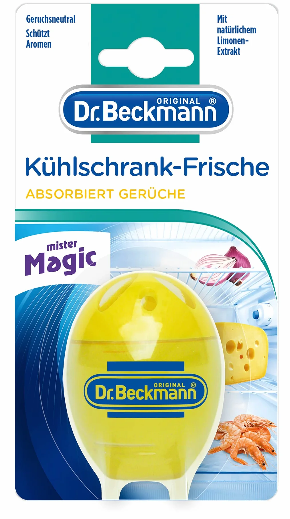 6 x Dr.Beckmann lodówka świeże jajko ekstrakt z limonki 40 g