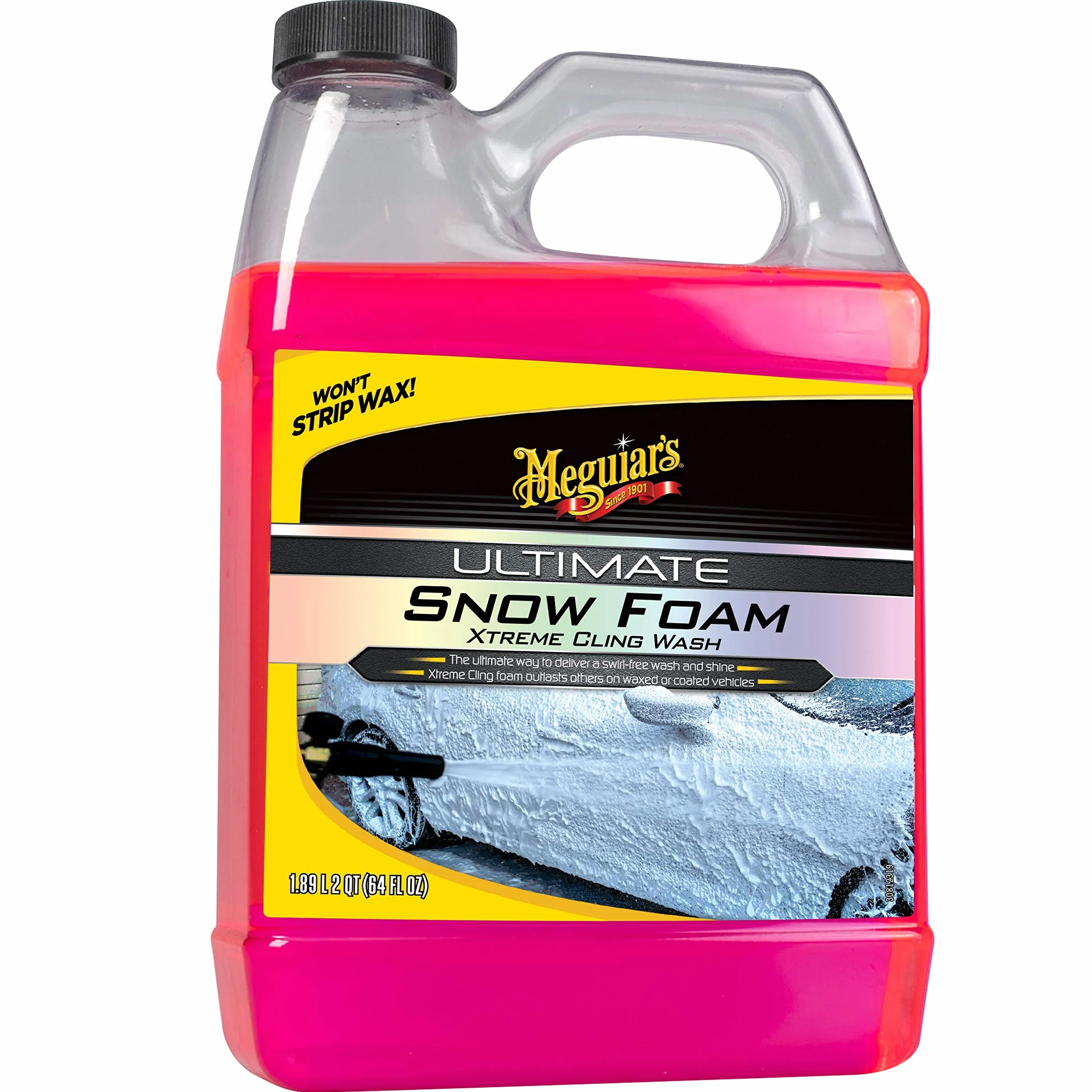 Meguiar's G191564EU Ultimate Snow Foam 1892 ml, Xtreme Cling Wash