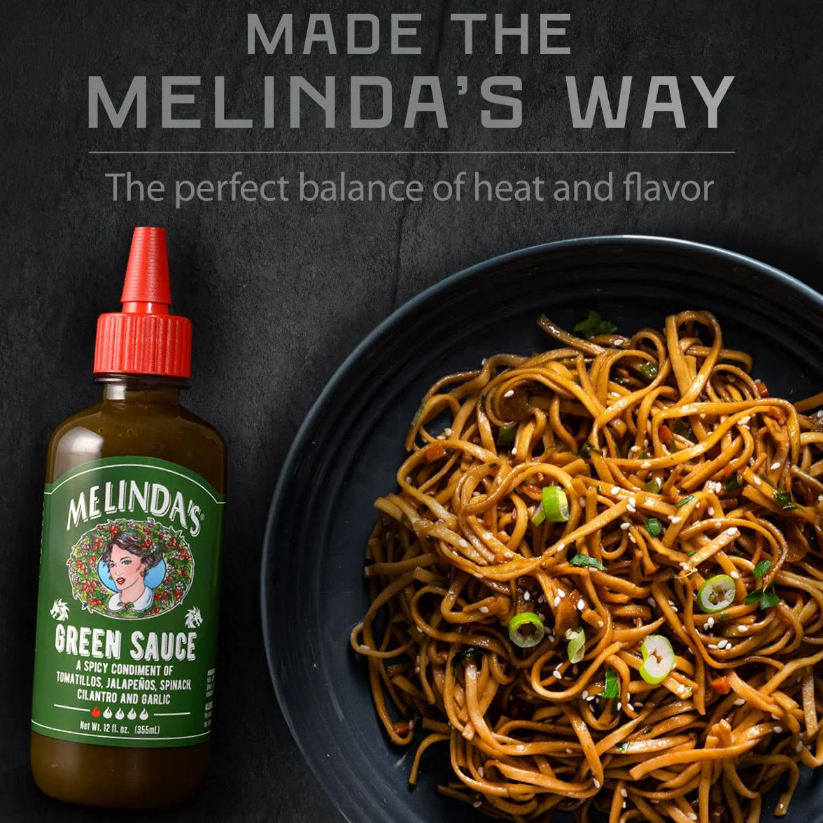 Melinda's Zielony sos pikantny pomidor jalapeno 355ml