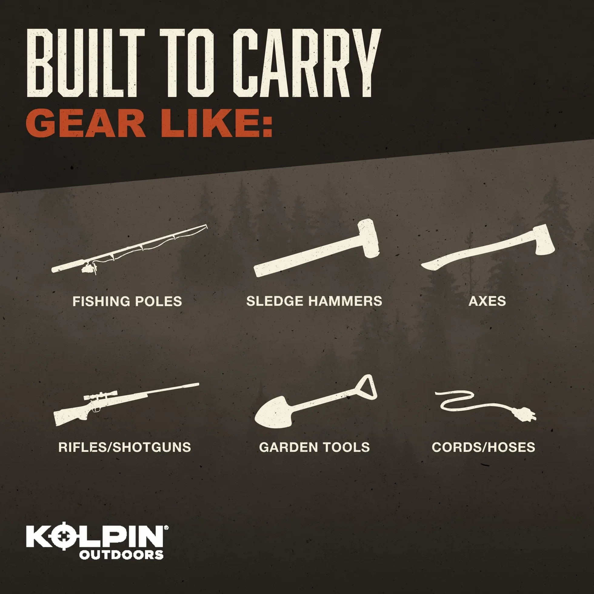 Kolpin Rhino Grip Pro - uniwersalny uchwyt - 21560, czarny